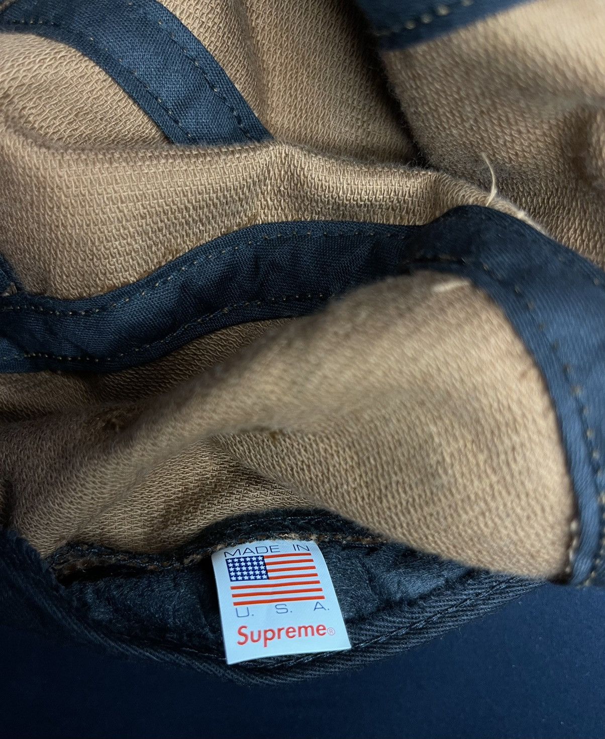 Supreme Supreme Hat Brown Velvet Box Logo Size ONE SIZE - 4 Thumbnail