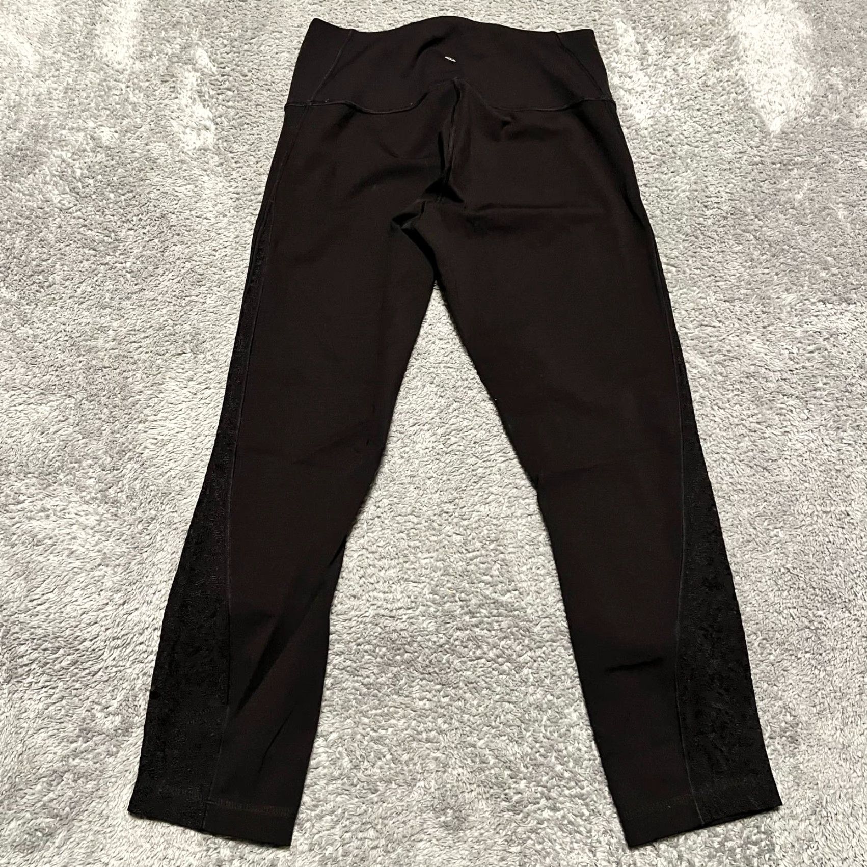 Lululemon Lululemon Leggings Womens 8 Wunder Under High Hi Rise Special Edition Ankle Black Womens Size 8 Regular Leggings Size 30" / US 8 / IT 44 - 2 Thumbnail