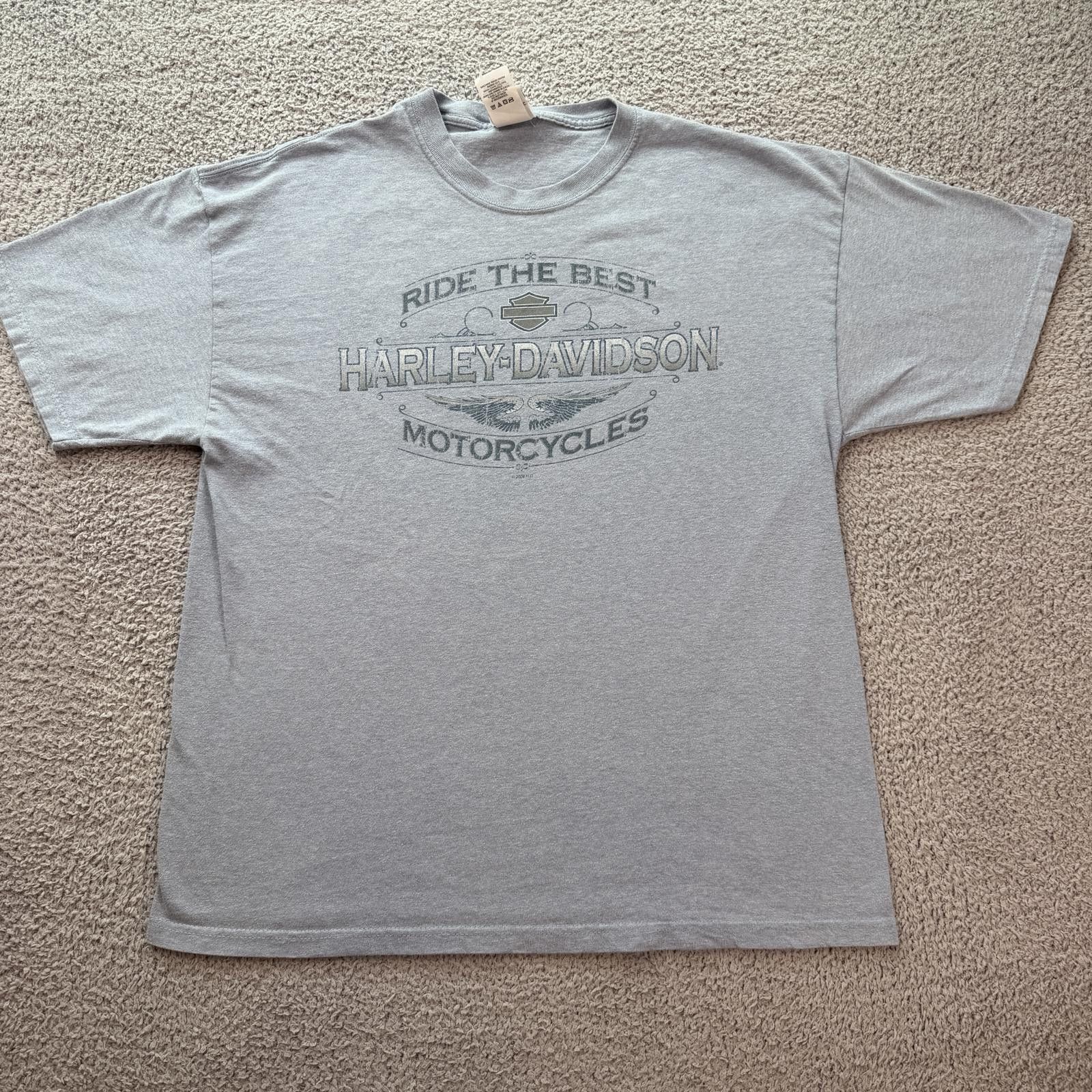 Harley Davidson Harley-Davidson Big Barn Fredericktown Ohio T Shirt USA XL Size US XL / EU 56 / 4 - 1 Thumbnail