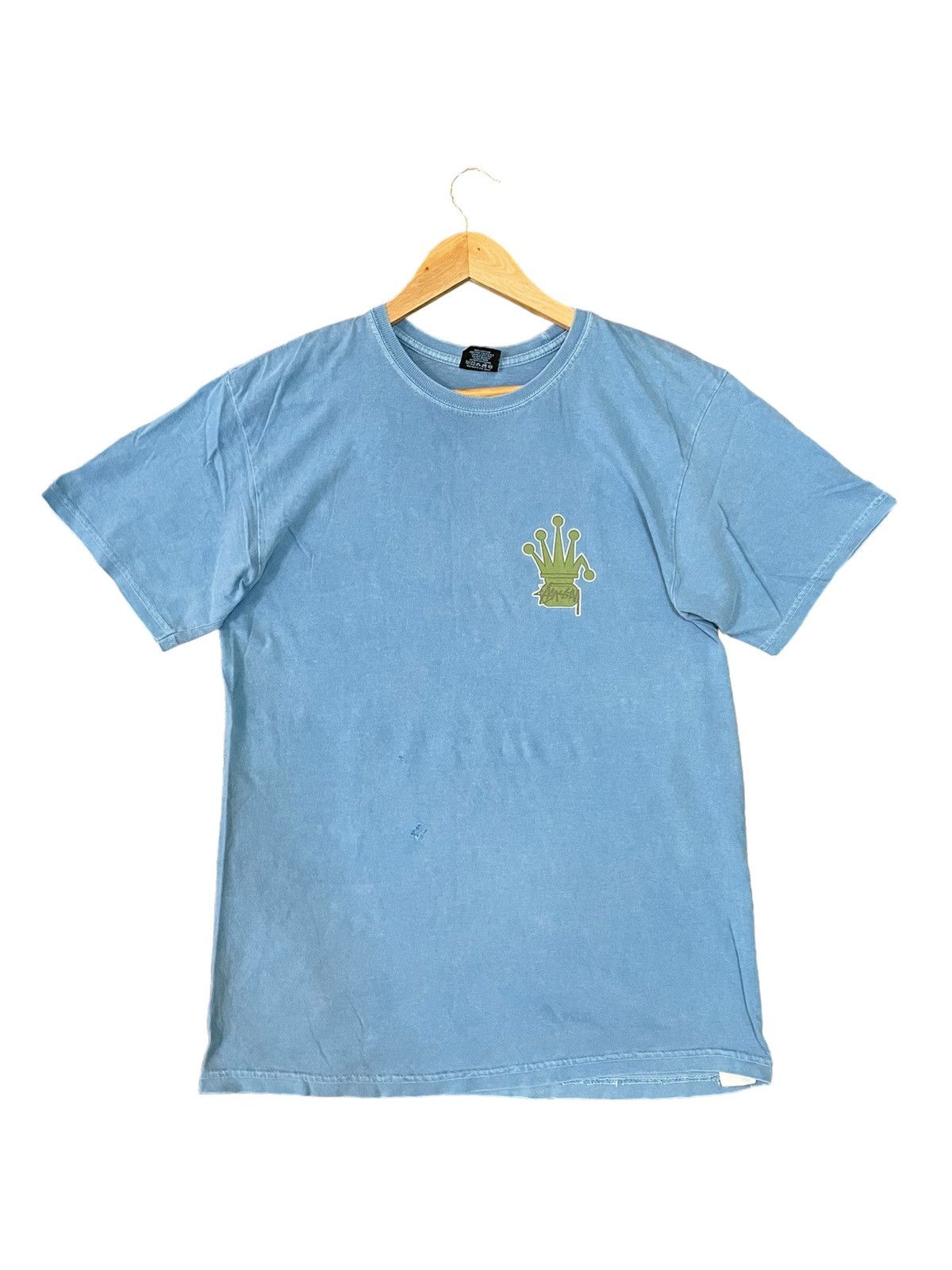 Stussy Stussy Crown Distressed Shirt Size US M / EU 48-50 / 2 - 1 Thumbnail