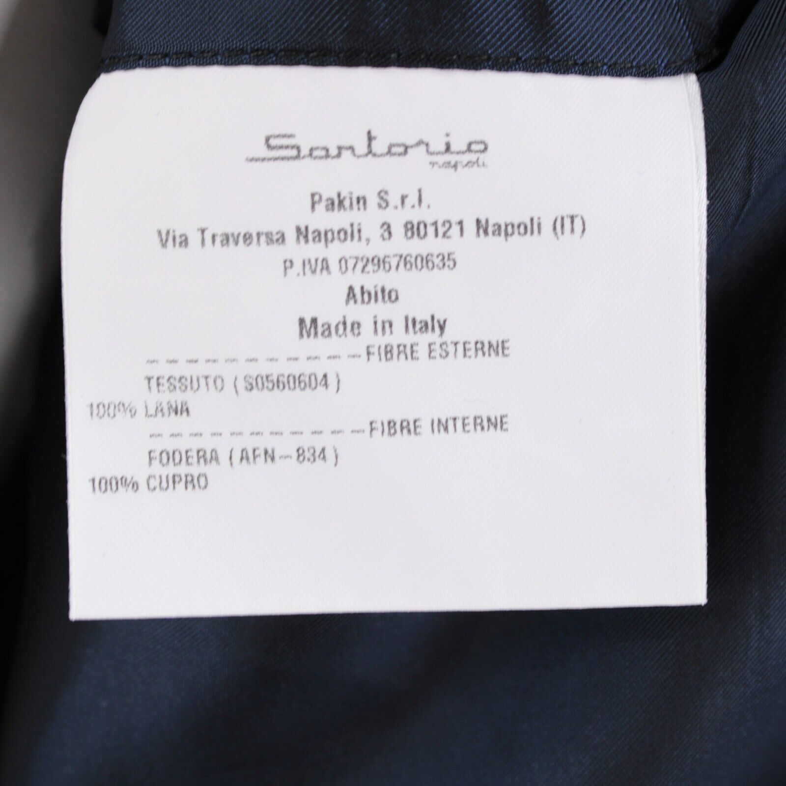 SARTORIO Sartorio Suit Size US 46 Regular in Blue Size 46R - 9 Thumbnail