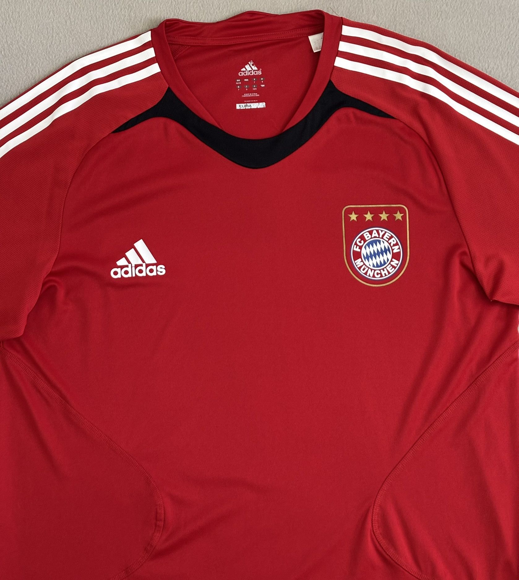 Adidas Bayern Munich 2010/2011 Adidas Football Training Jersey Size US L / EU 52-54 / 3 - 6 Thumbnail