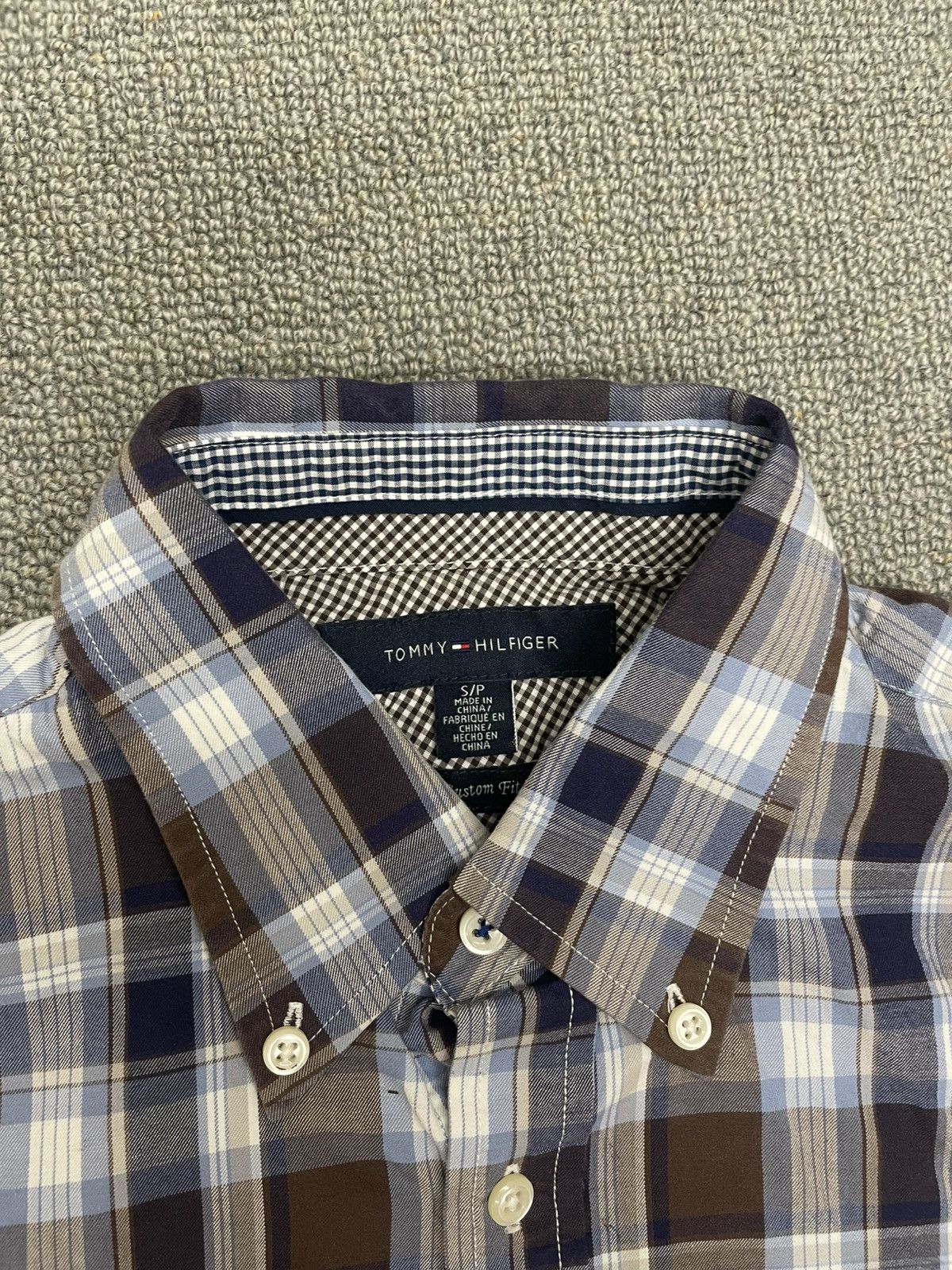 Tommy Hilfiger Tommy Hilfiger Long Sleeve Button Down Shirt Size US S / EU 44-46 / 1 - 2 Thumbnail