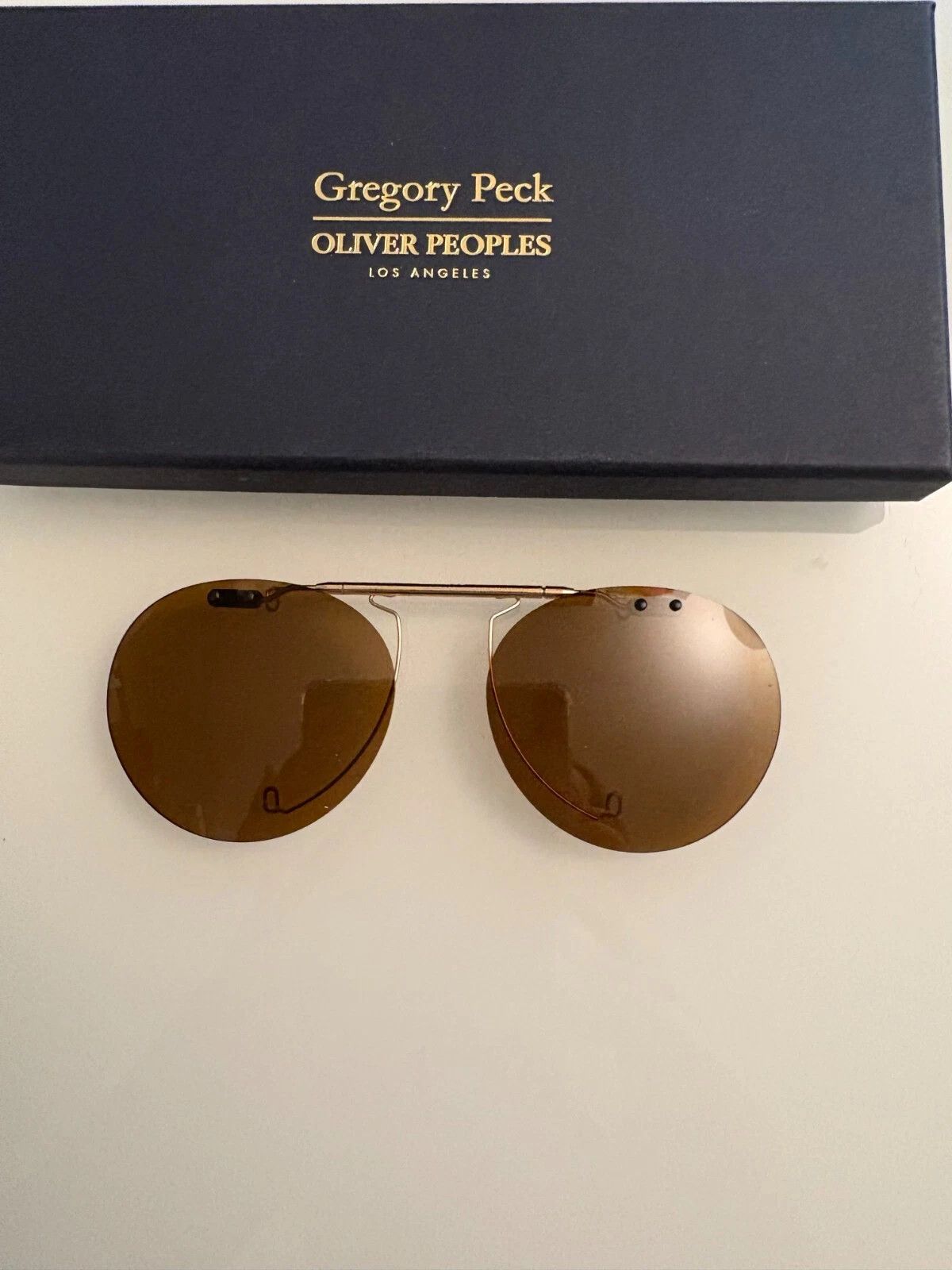 Oliver Peoples Oliver Peoples Gregory Peck 45mm Sun Clip-on Size ONE SIZE - 5 Thumbnail