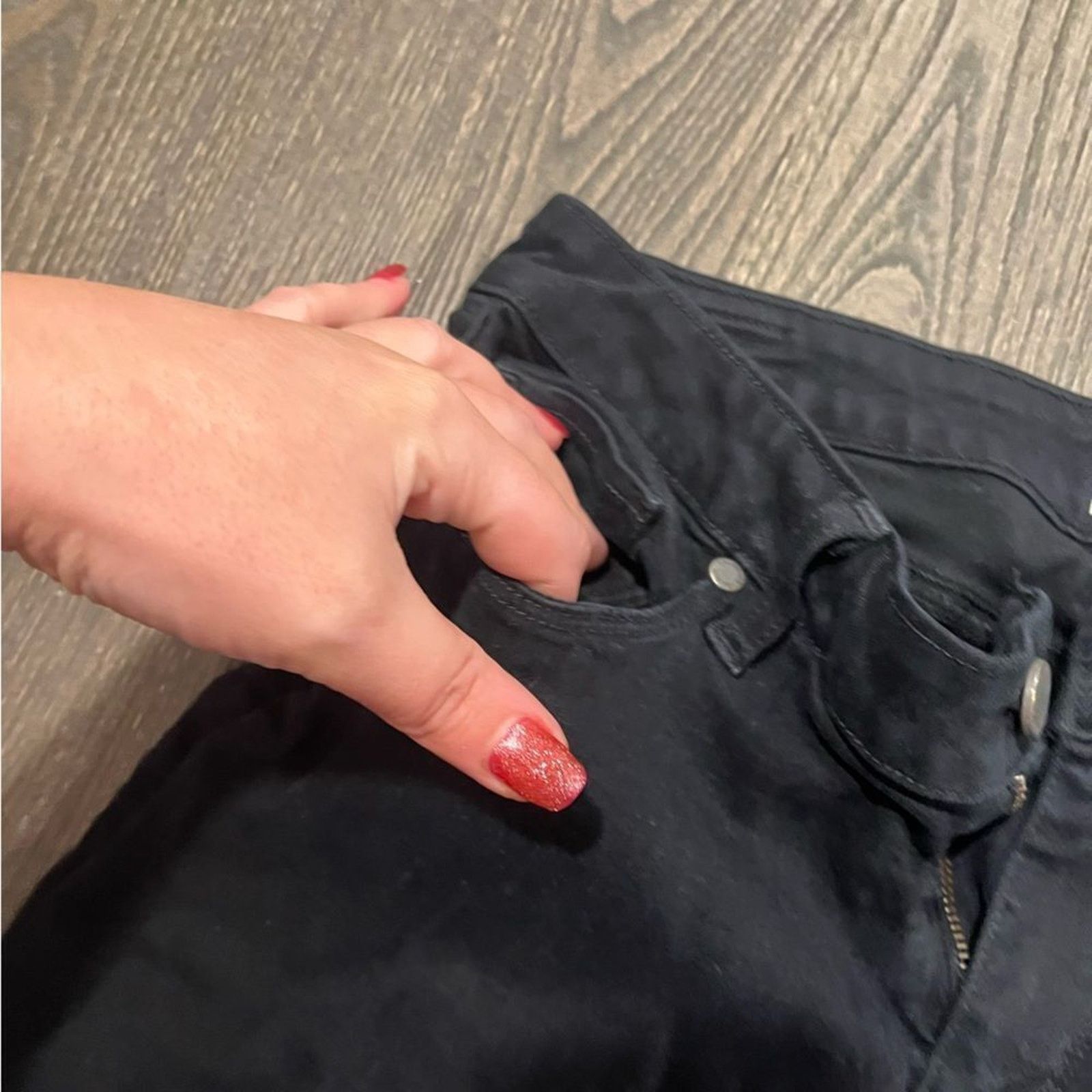 Paige Paige Verdugo Ultra Skinny Leg Black Jeans Size 32 Size 32" / US 10 / IT 46 - 4 Thumbnail