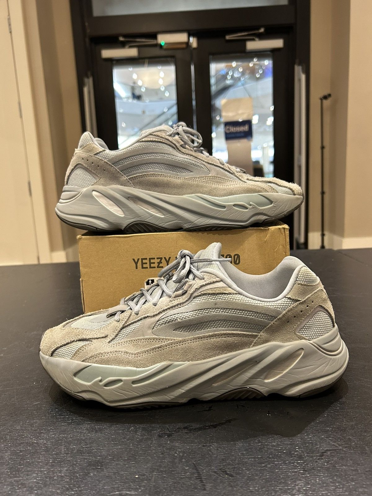 Adidas Adidas Yeezy Boost 700 V2 ‘Hospital Blue’ Size US 12 / EU 45 - 1 Thumbnail