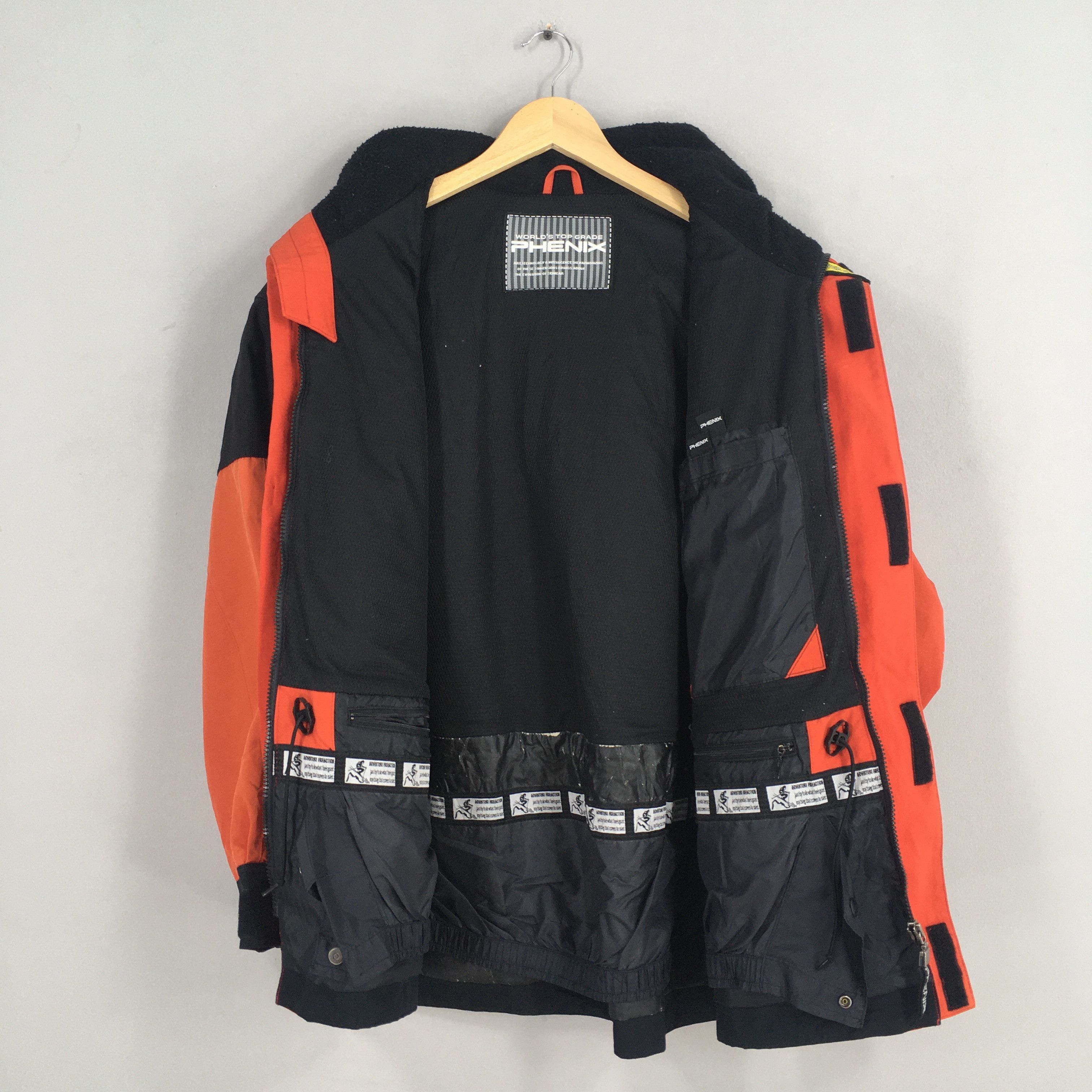 Phenix Vintage Phenix Red Black Ski Wear Retro Jacket Large Size US L / EU 52-54 / 3 - 5 Thumbnail