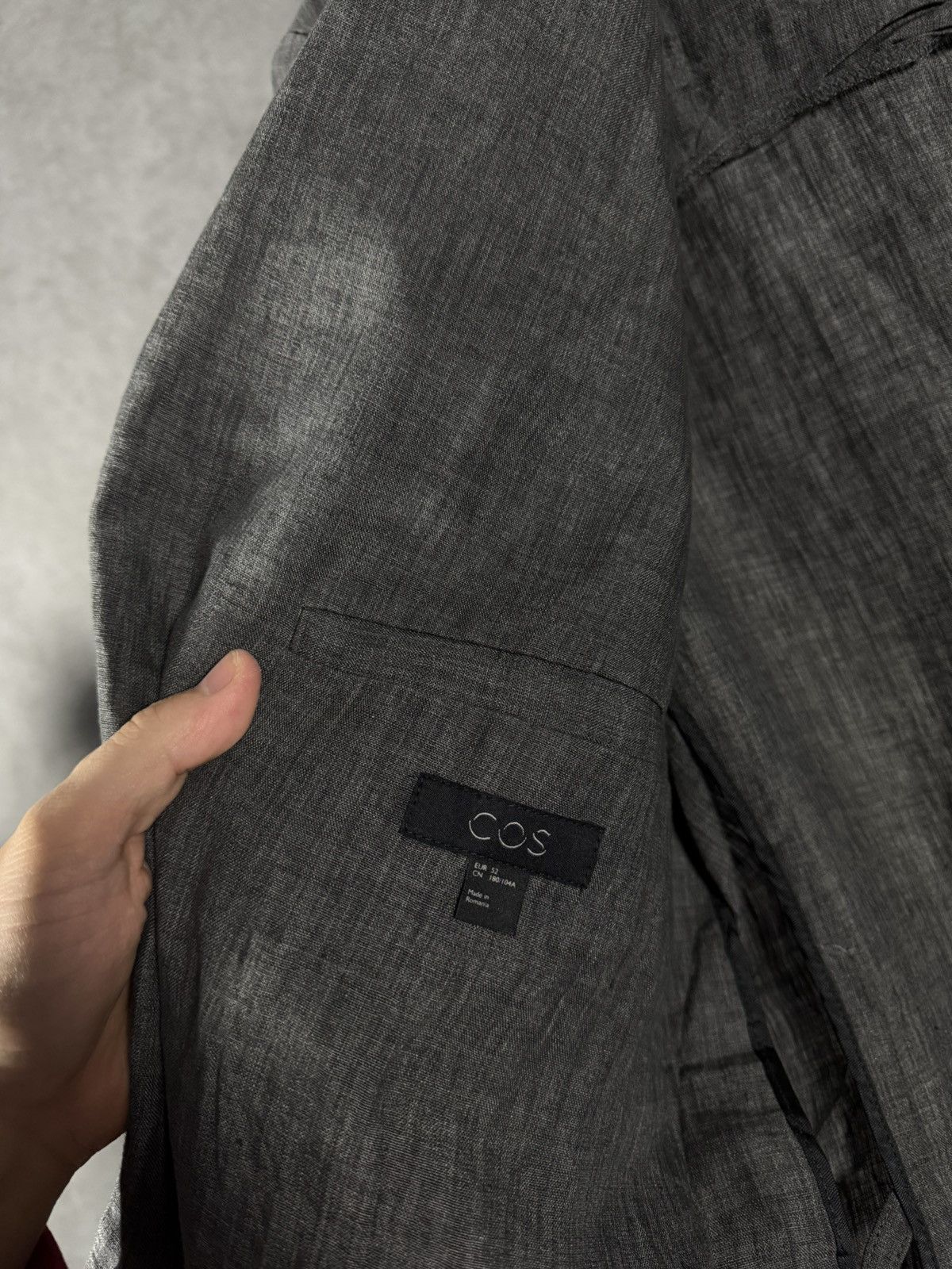 Cos COS designer 100% linen blazer Size 48R - 5 Thumbnail