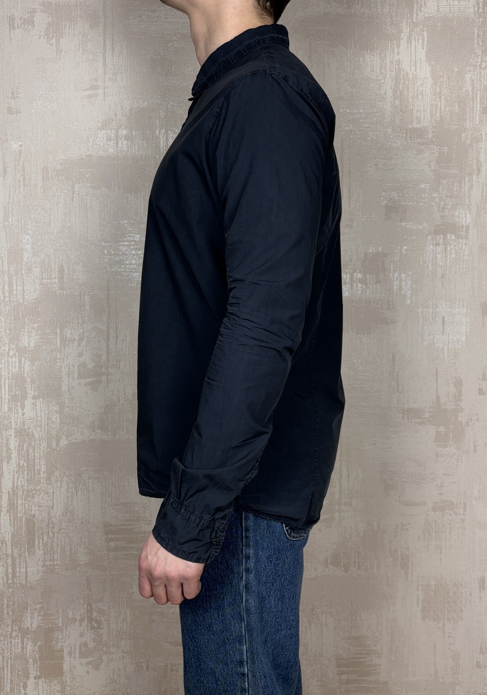 Rundholz Rundholz Dip Long Sleeve Shirt Faded Color Navy Blue Size US L / EU 52-54 / 3 - 12 Thumbnail