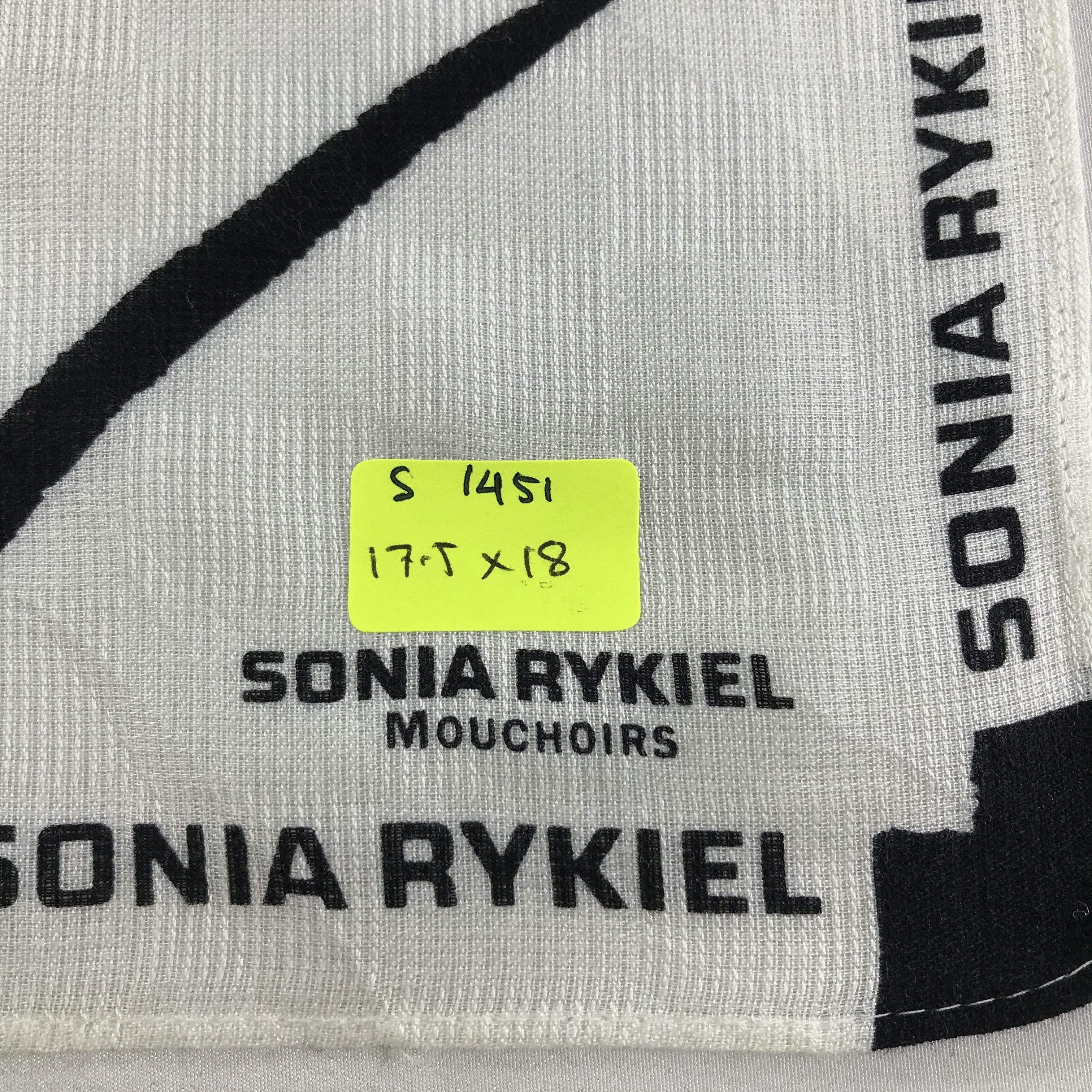 Sonia Rykiel × Vintage Sonia Rykiel Bandana / Handkerchief / Neckerchief - S1451 Size ONE SIZE - 5 Thumbnail