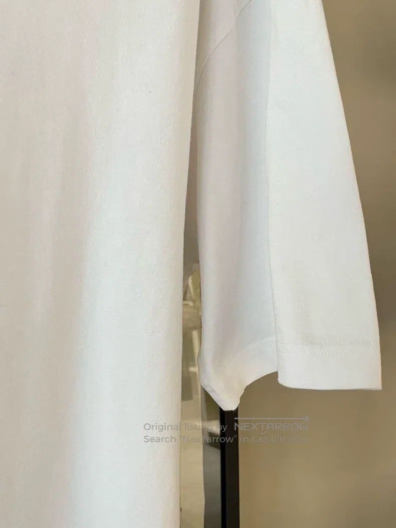 Balenciaga Balenciaga White lock logo chest printed letter short-slee Size US S / EU 44-46 / 1 - 5 Thumbnail