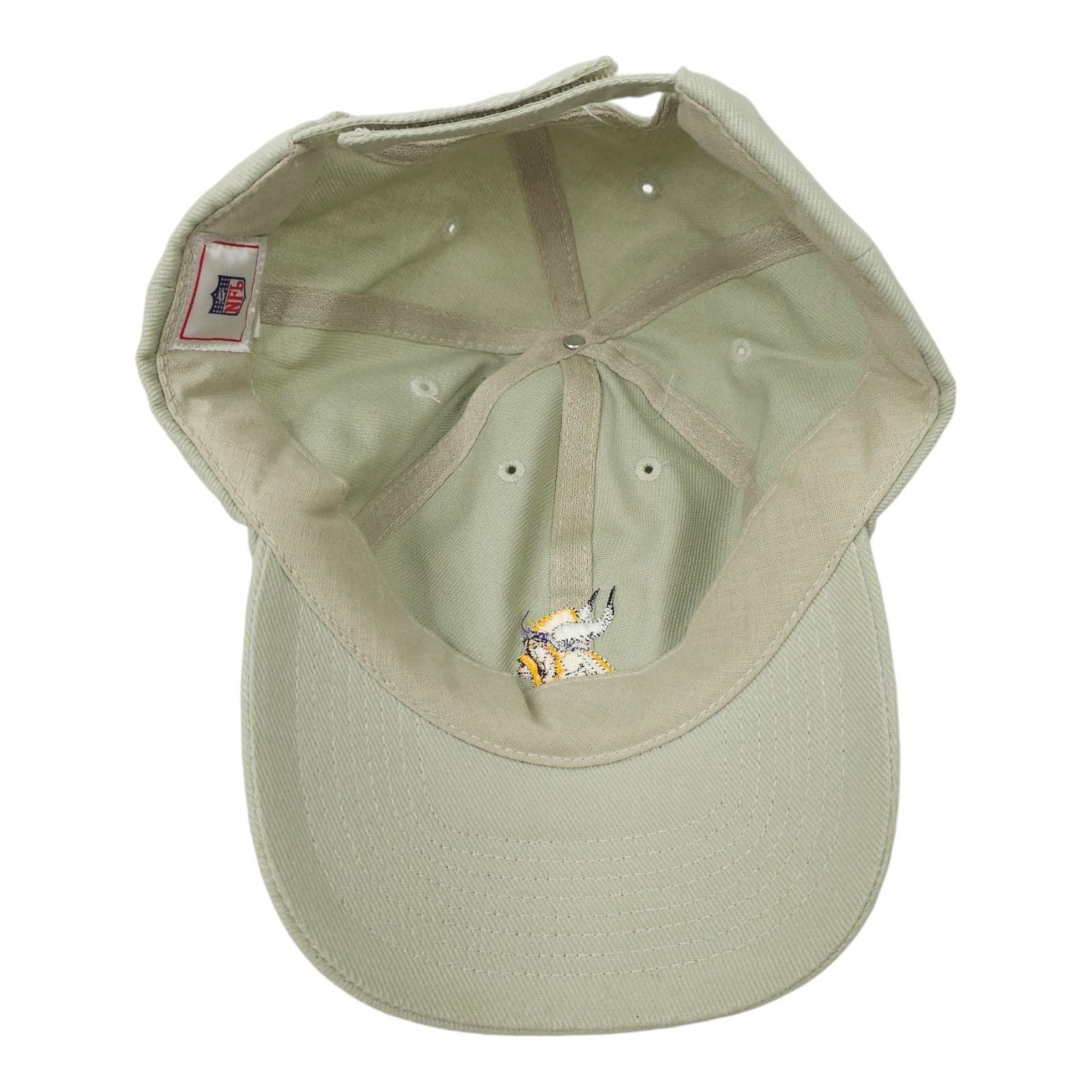 NFL NFL Minnesota Vikings Football Adjustable Size Strapback Cap Size ONE SIZE - 5 Thumbnail
