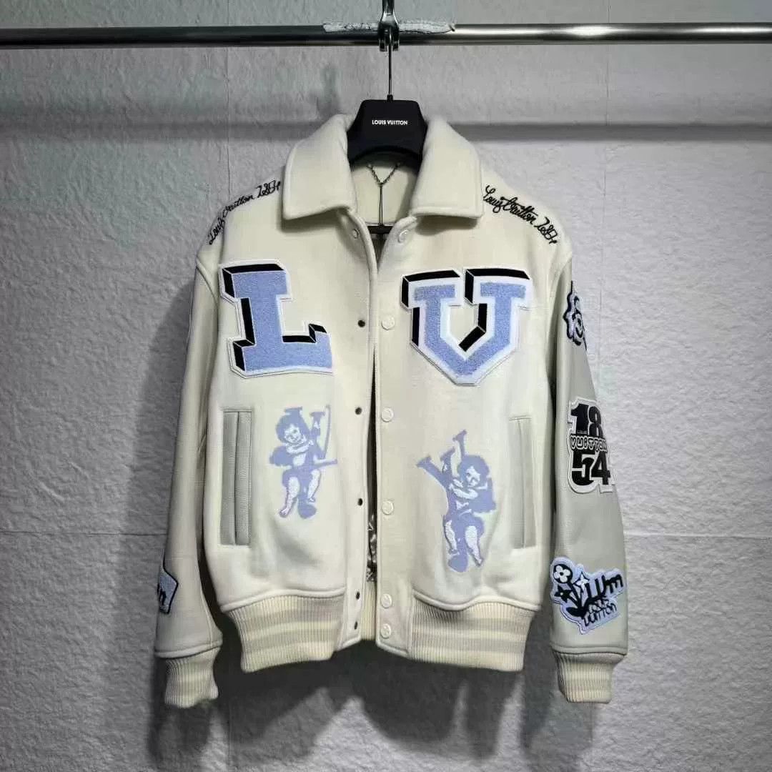 Louis Vuitton Louis Vuitton FW22 Color Block Varsity Jacket Size US M / EU 48-50 / 2 - 1 Thumbnail