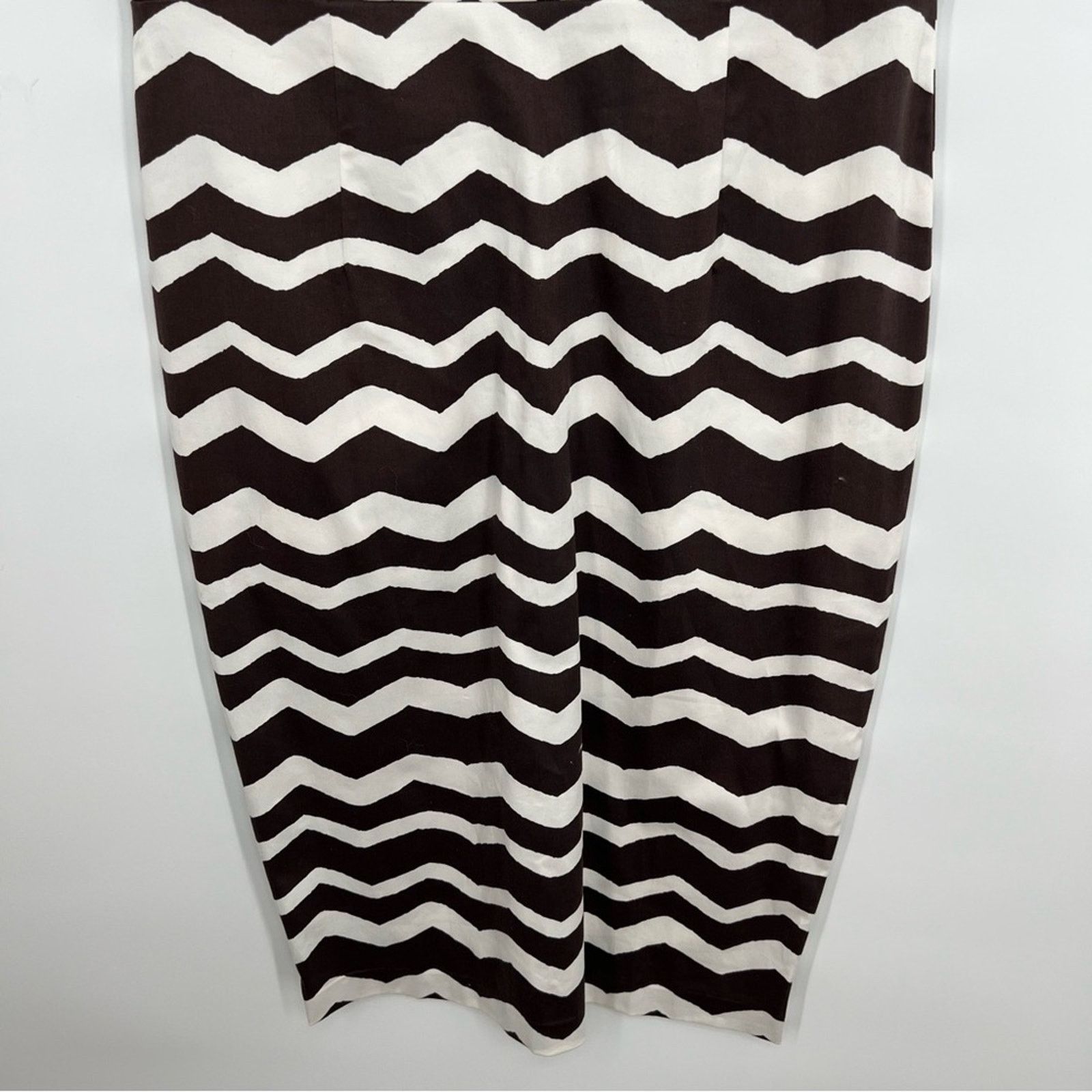 Samantha Sung Samantha Sung Bodycon Zig Zag Sheath Sleeveless Dress 10 Size L / US 10 / IT 46 - 3 Thumbnail