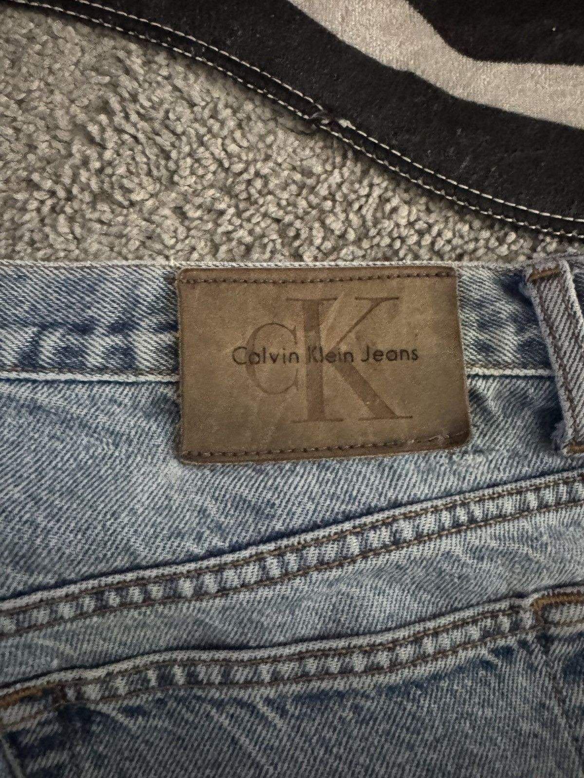 Calvin Klein Calvin Klein Blue Jeans Size US 32 / EU 48 - 3 Thumbnail