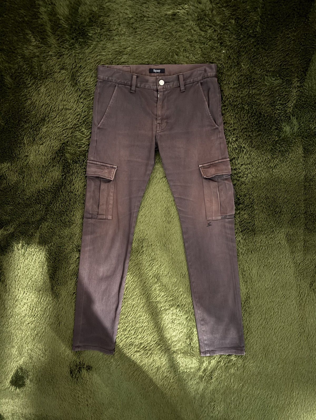 Undercover [2] Undercover 11SS ‘UnderMan’ Sun-Faded Cargo Pants Size US 29 - 1 Thumbnail