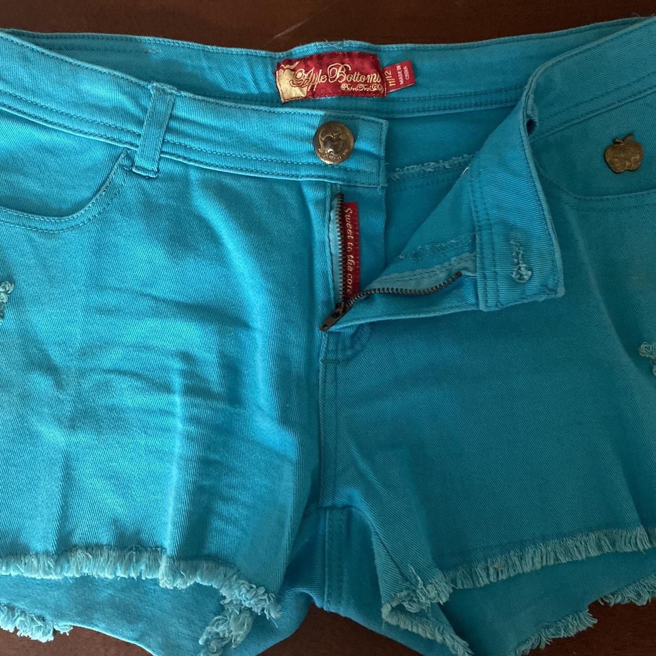 Vintage Apple Bottom Shorts Size 30" / US 8 / IT 44 - 1 Thumbnail