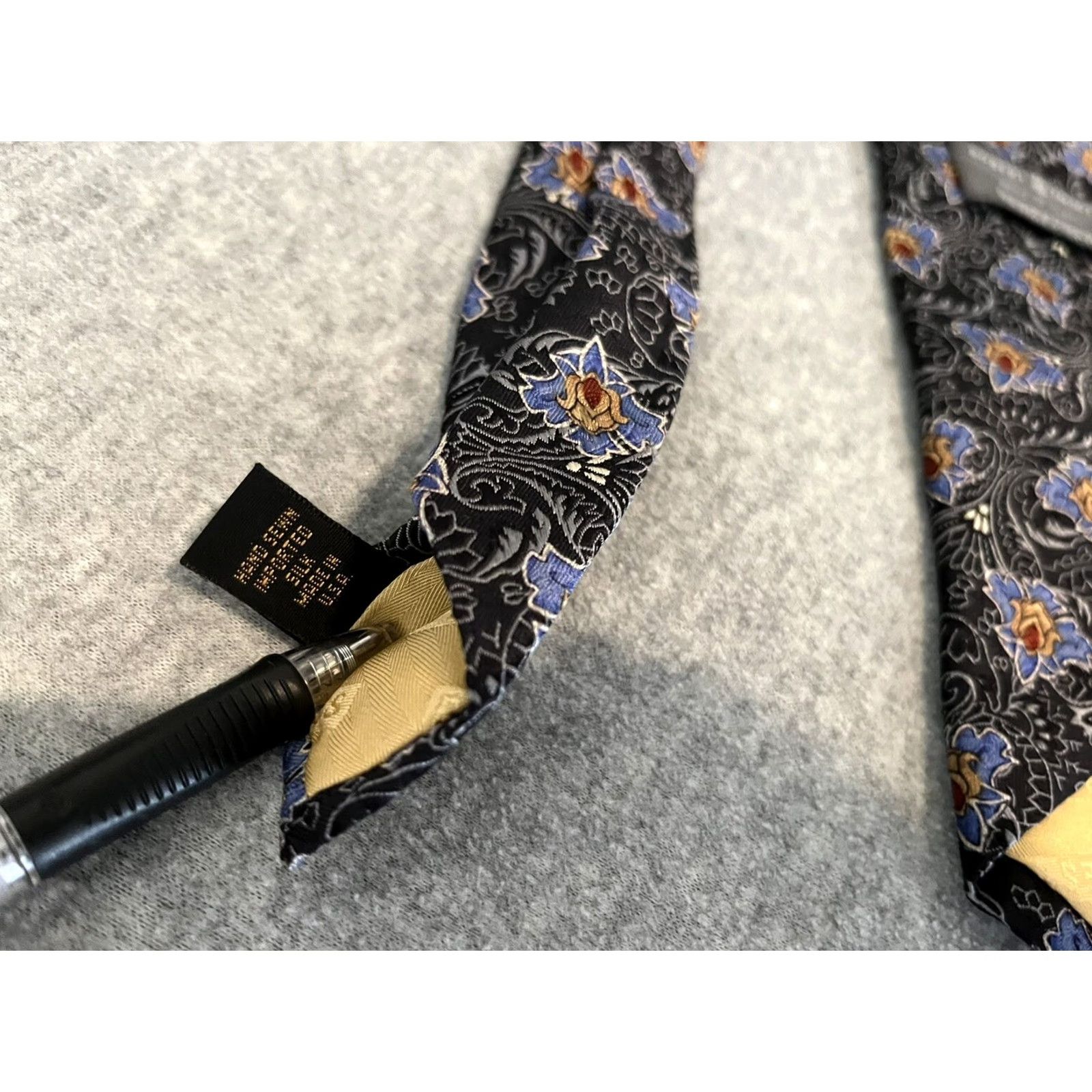 Robert Talbott Robert Talbott Tie Silk Floral Multicolor 57-60in Classic 58in Men Size ONE SIZE - 4 Thumbnail