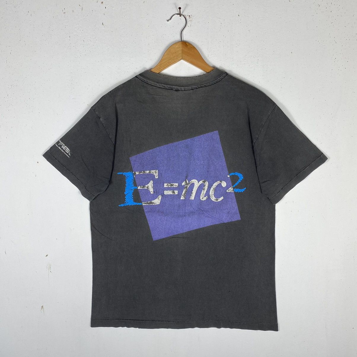Arts & Science × Vintage Vintage 90's ALBERT EINSTEIN Graphic Distressed Art Tee Size US M / EU 48-50 / 2 - 10 Thumbnail