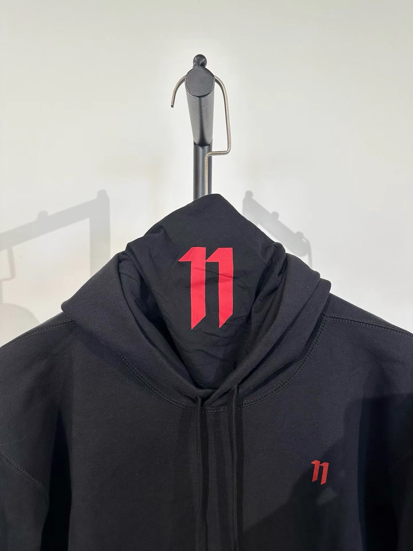 11 By Boris Bidjan Saberi 11by BBS H1B Print Integrated Mask Hoodie K35 Size US L / EU 52-54 / 3 - 6 Thumbnail