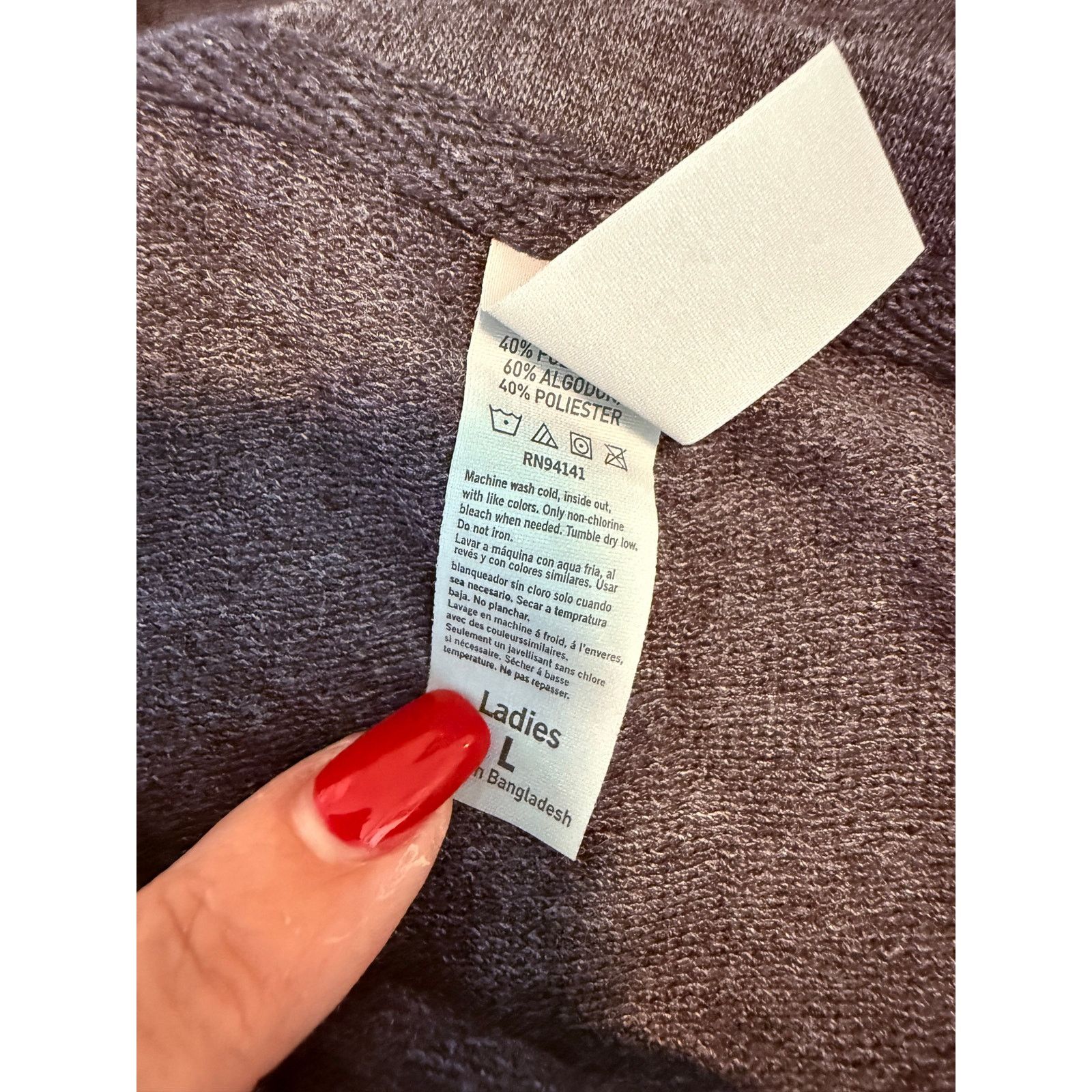 Other Instant "Nope Not Today" Graphic Sweatshirt Women L - A022 Size L / US 10 / IT 46 - 6 Thumbnail