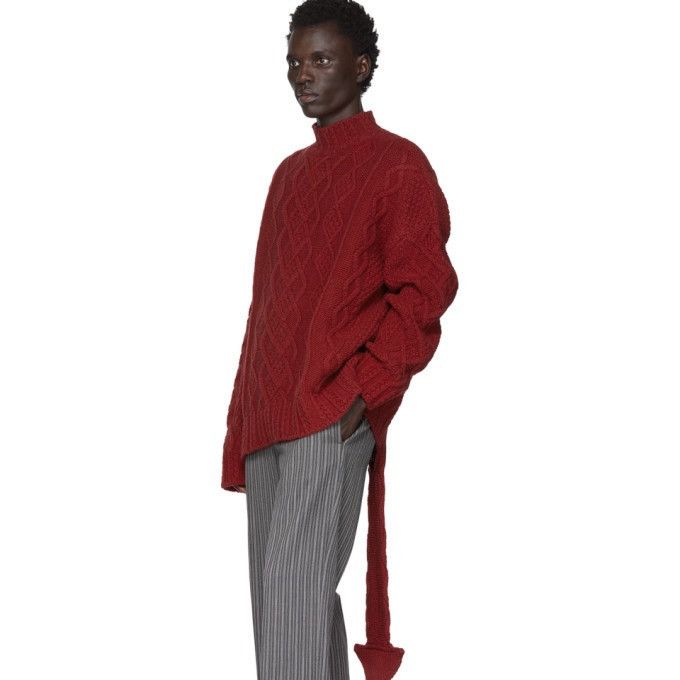 Loewe Rare william de morgan dragon devil red tail sweater Size US S / EU 44-46 / 1 - 1 Thumbnail