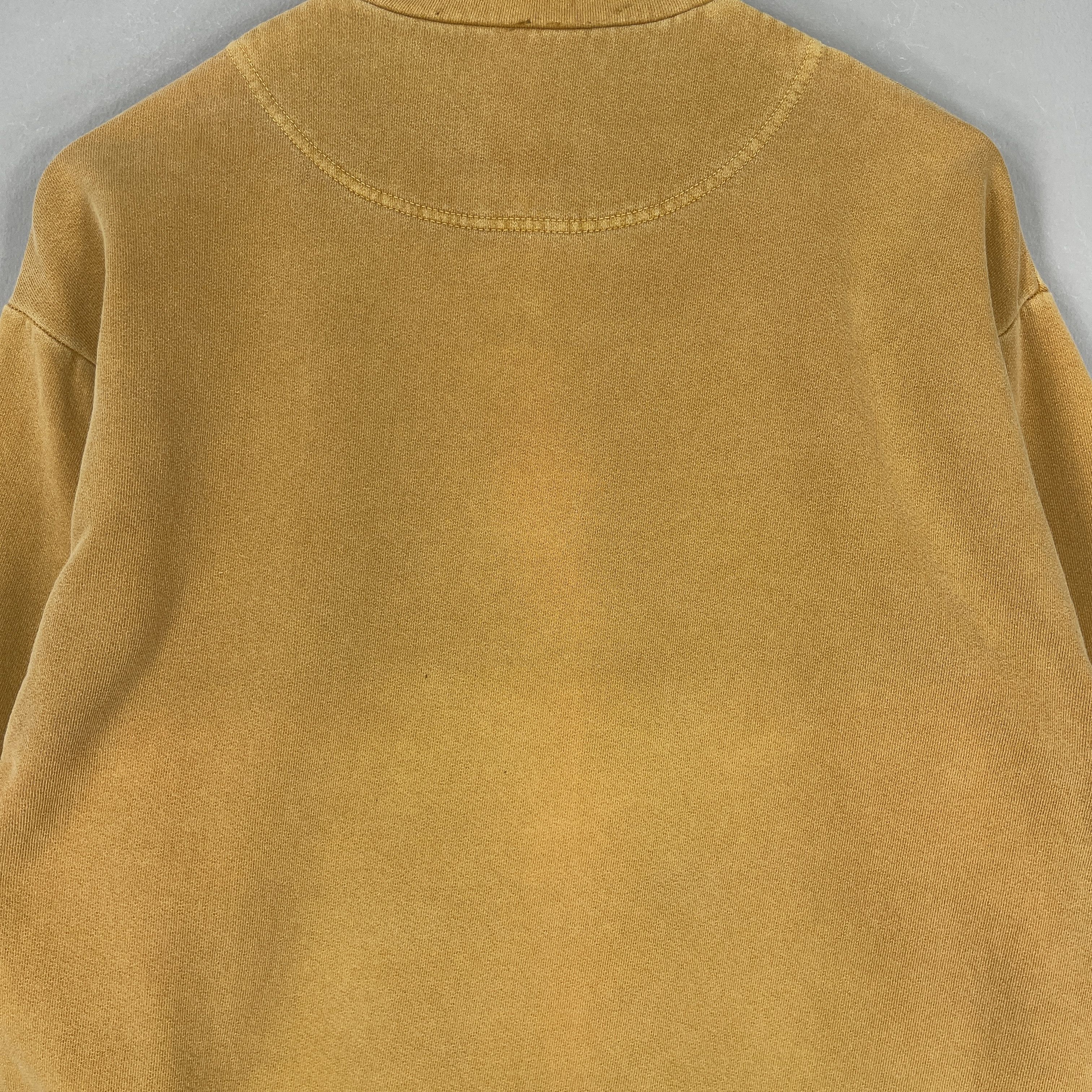 Vintage ALF Tyrolean Tape Snap Button Distressed Sweater