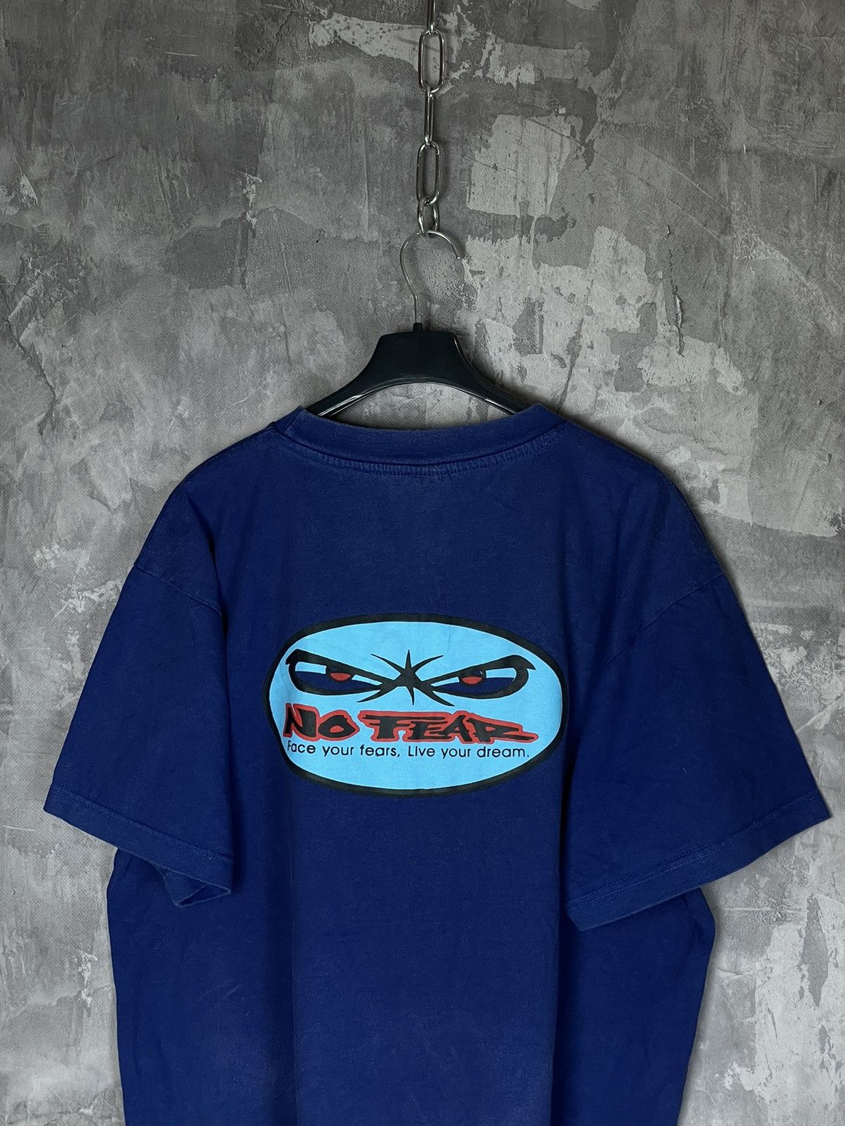 No Fear × Vintage No Fear USA vintage t-shirt rare Streetwear tee Size US M / EU 48-50 / 2 - 8 Thumbnail
