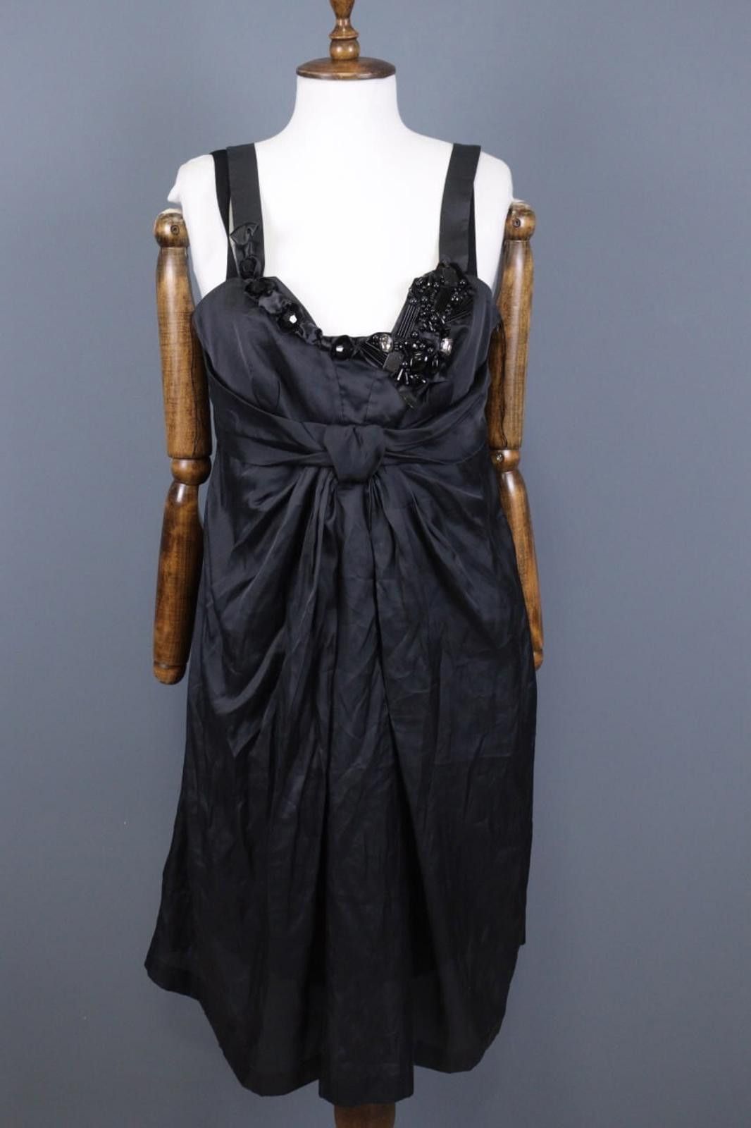 Polo Ralph Lauren Laurel by Escada Black Sleeveless Tank Evening Dress Size 40 Size M / US 6-8 / IT 42-44 - 1 Thumbnail
