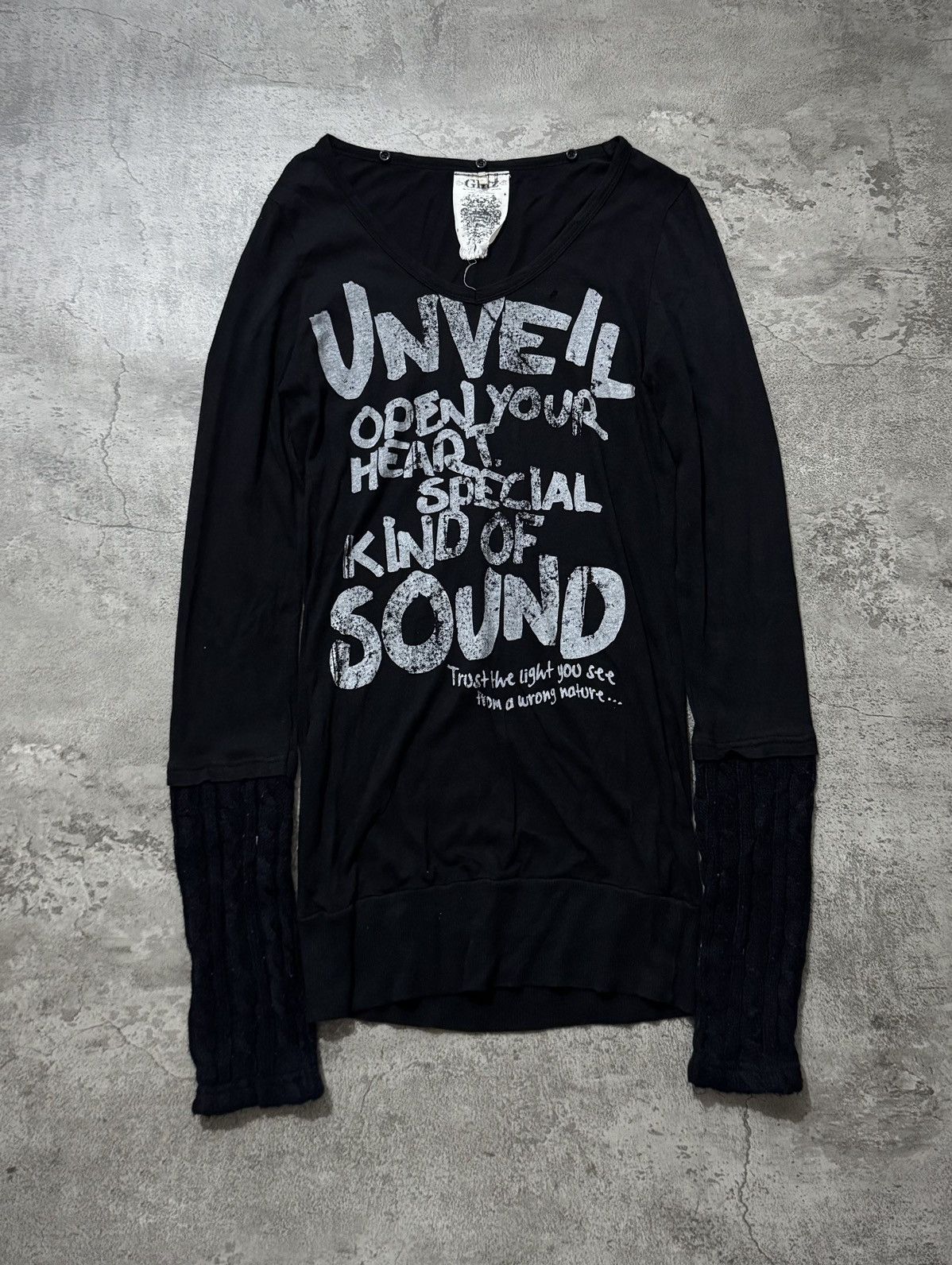 If Six Was Nine Y2k Glitz Grunge ifsixwasnine style longsleeve Size M / US 6-8 / IT 42-44 - 1 Thumbnail