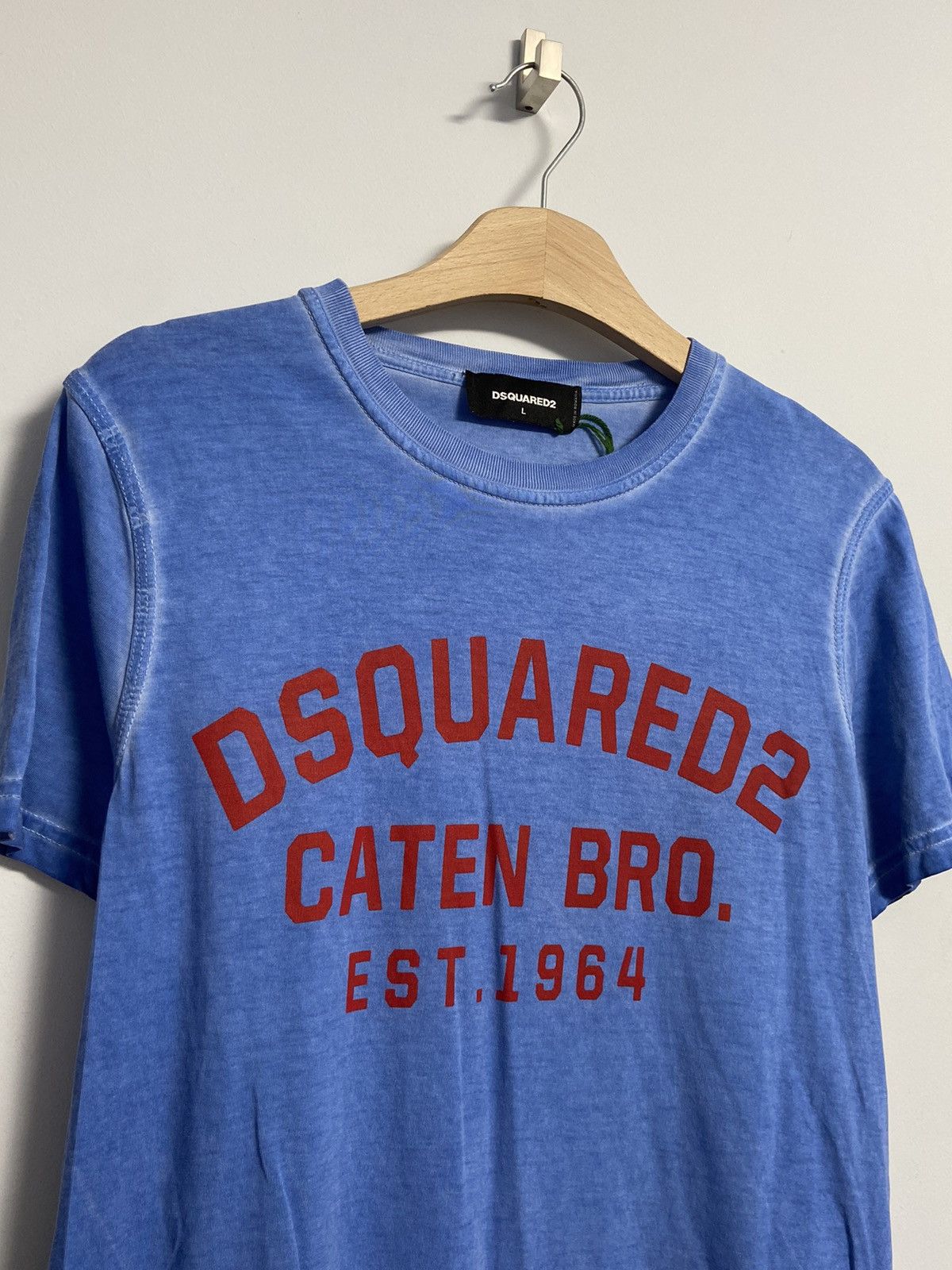 Dsquared2 Dsquared2 Caten bro Print T-shirt In Blue Size US L / EU 52-54 / 3 - 2 Thumbnail