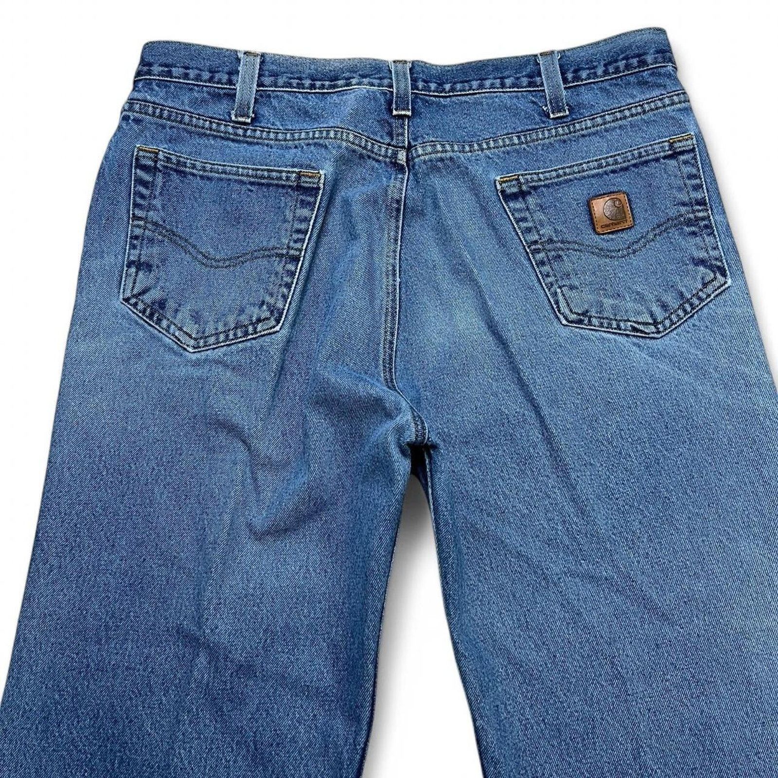 Carhartt CARHARTT B460 DVB Relaxed Fit Denim Medium Jeans 36x34 Size US 36 / EU 52 - 4 Thumbnail