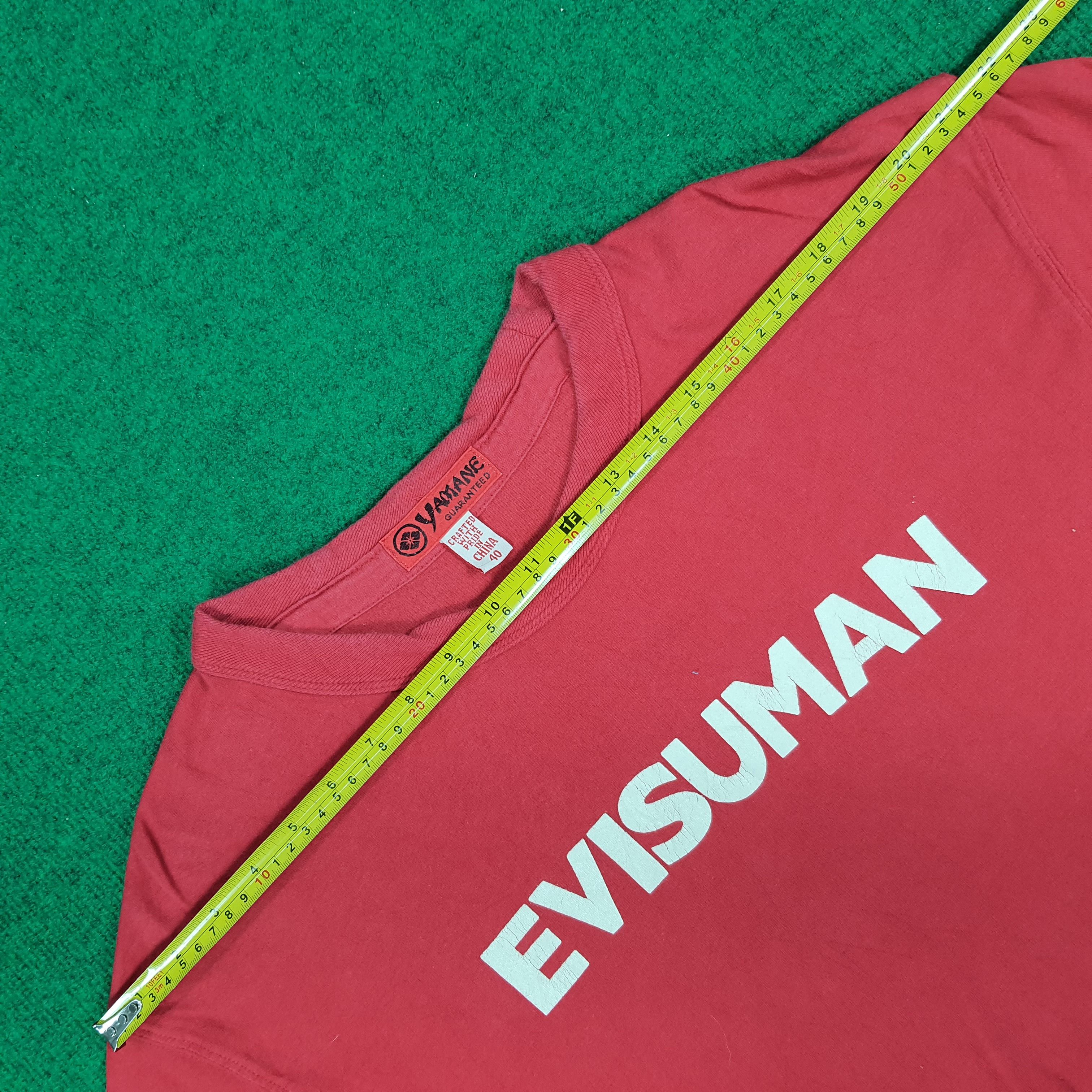 Evisu × Japanese Brand × Vintage Vintage Evisu Japanese Brand Evisuman Long Sleeve Tshirt Size US L / EU 52-54 / 3 - 8 Thumbnail