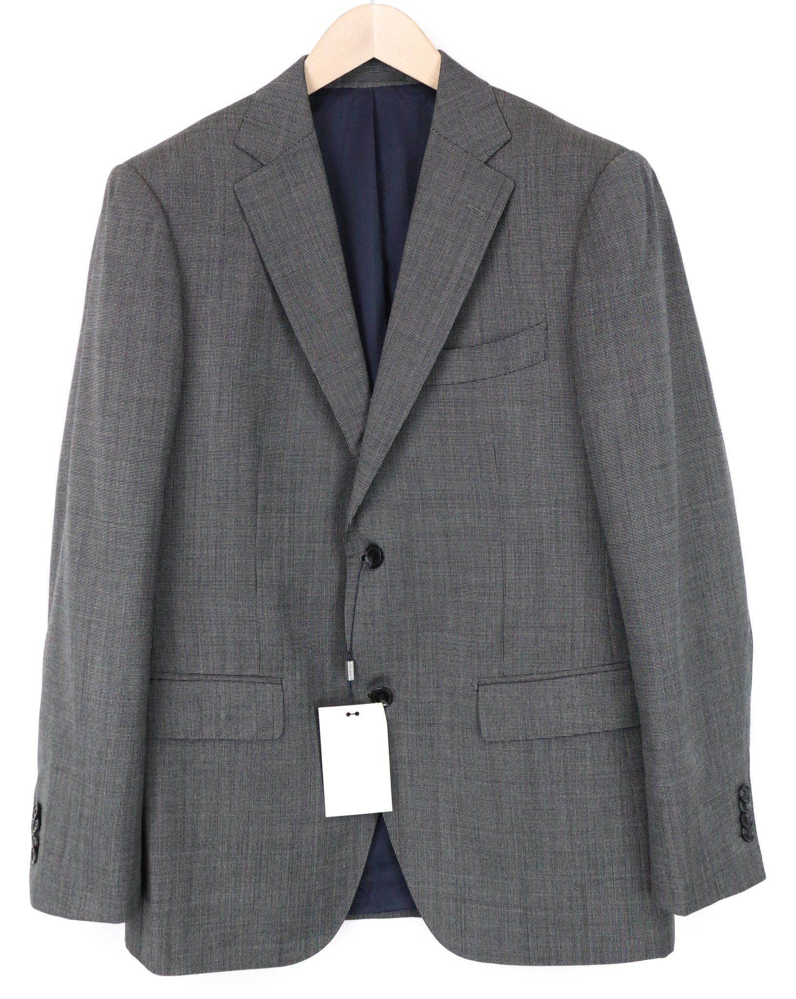 Suitsupply NAPOLI UK40R Grey Wool Super 120's Blazer 74081 Size 40R - 1 Thumbnail