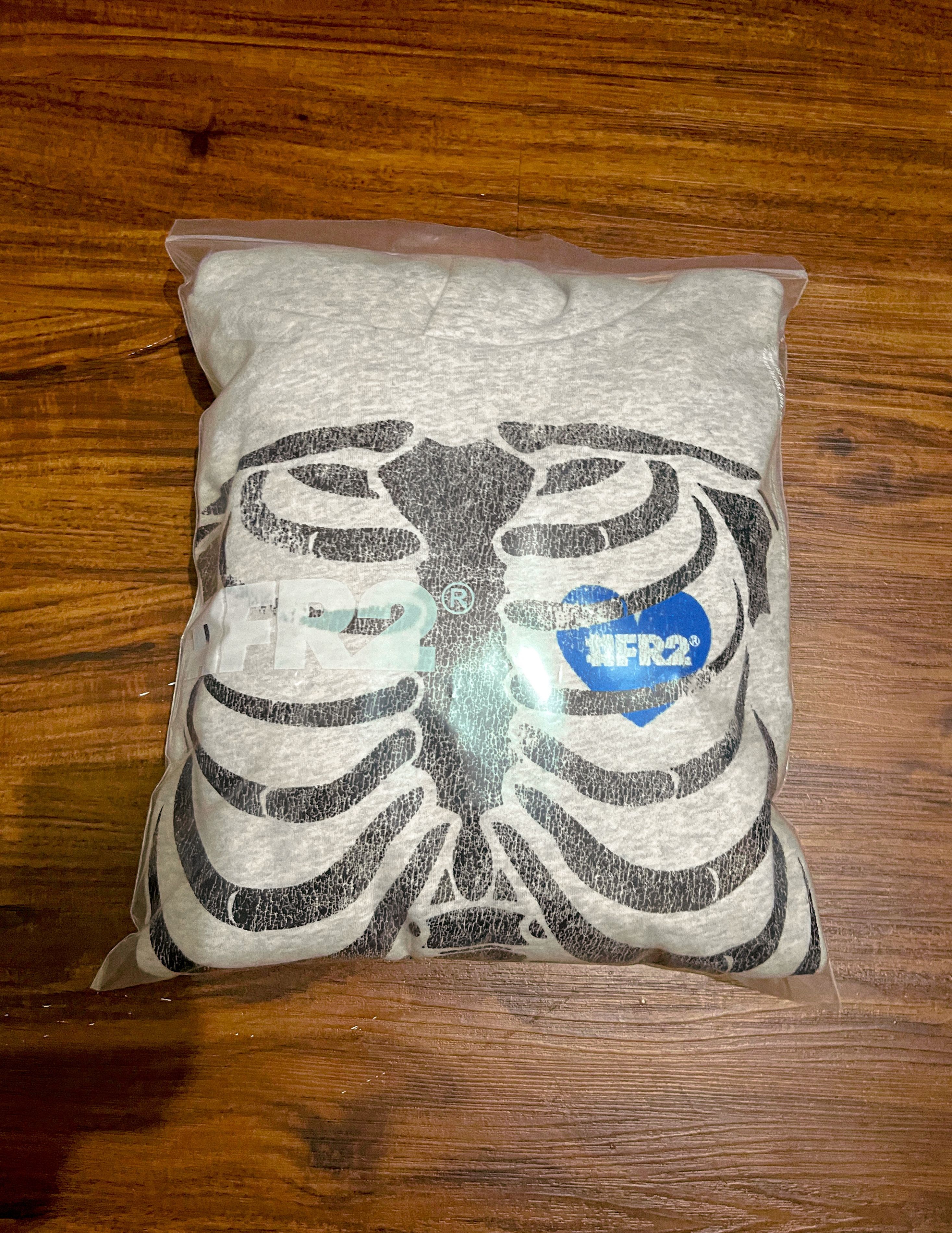 FR2 FR2 / Fxxking Rabbits Skeleton Hoodie — Grey (NEW) Size US L / EU 52-54 / 3 - 5 Thumbnail