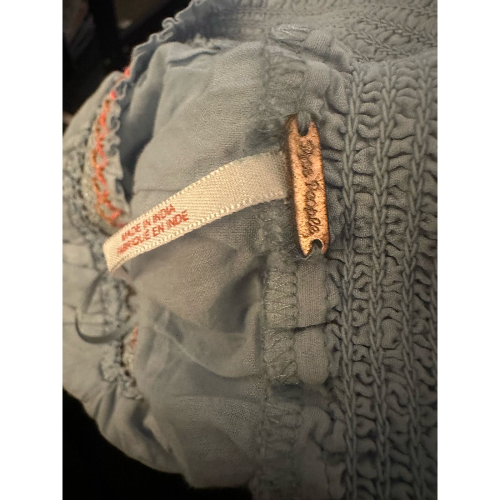 Free People Free People Off the Shoulder Mini Dress Womens M Tiered Size M / US 6-8 / IT 42-44 - 6 Thumbnail