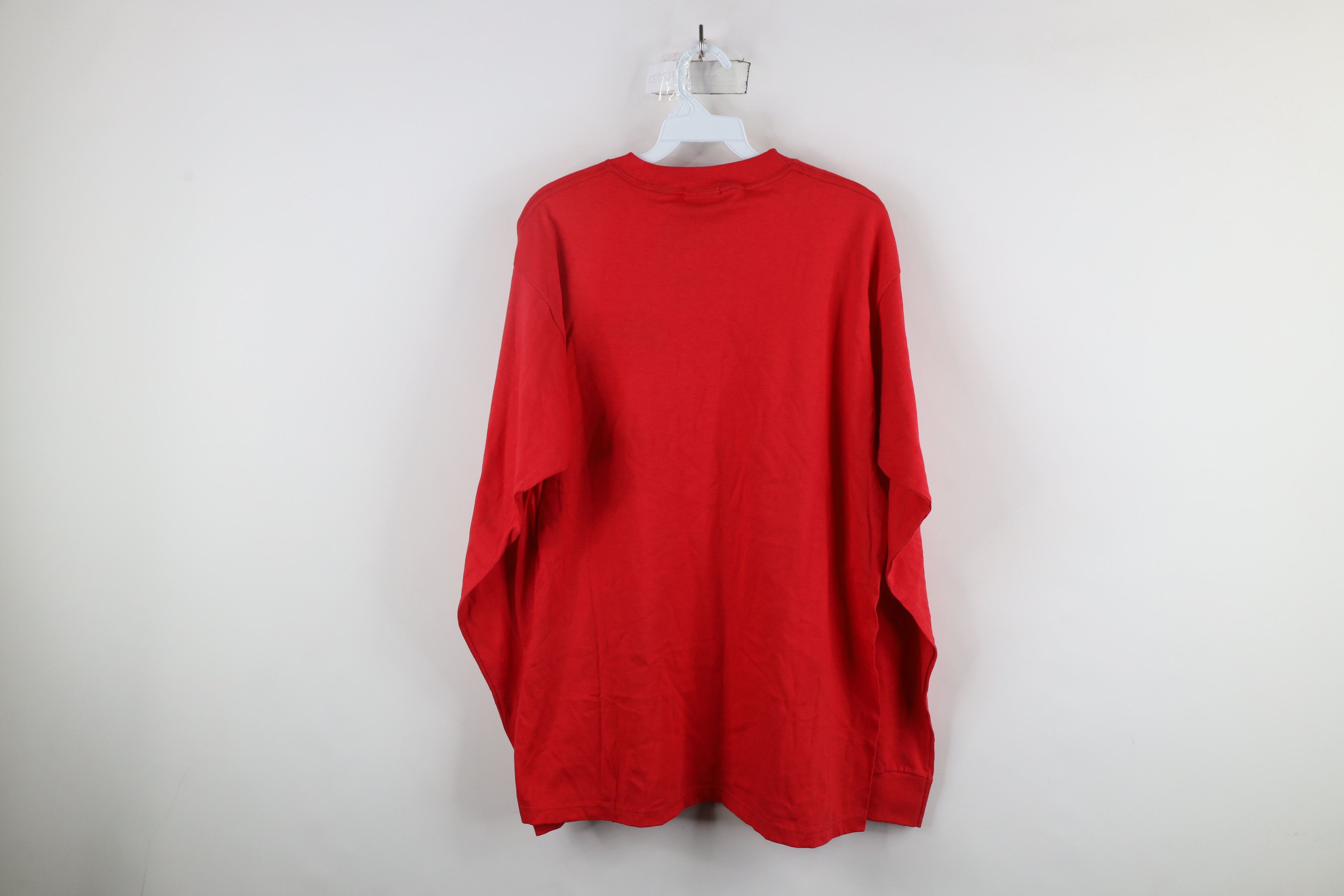 Vintage Deadstock Vintage 90s University Long Sleeve T-Shirt USA Size US L / EU 52-54 / 3 - 10 Thumbnail