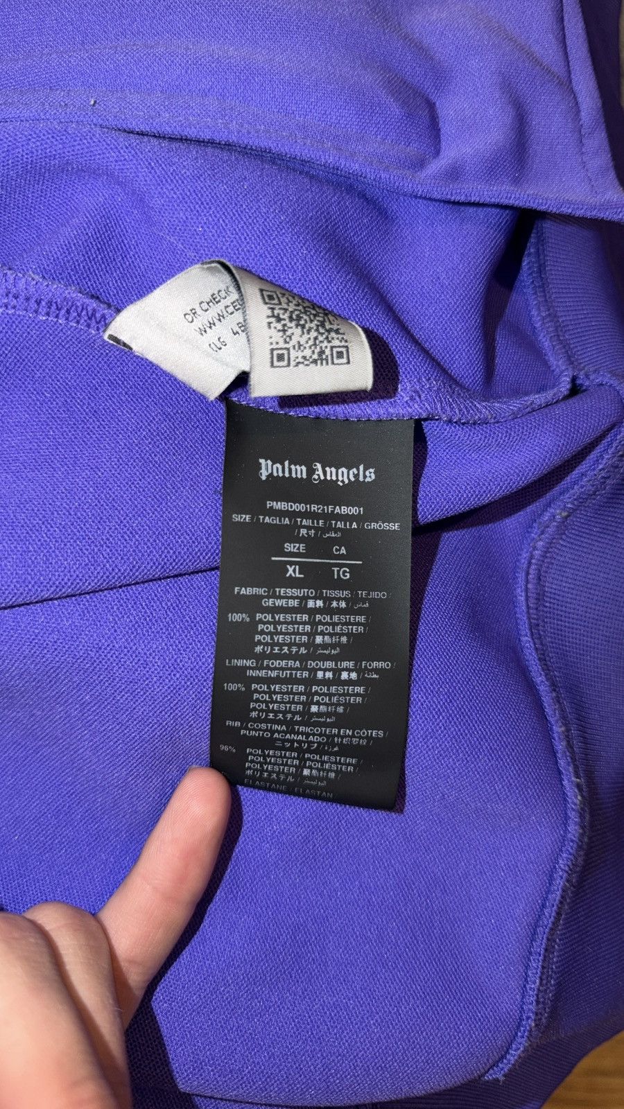 Palm Angels Palm Angels Track Jacket Size US XL / EU 56 / 4 - 3 Thumbnail