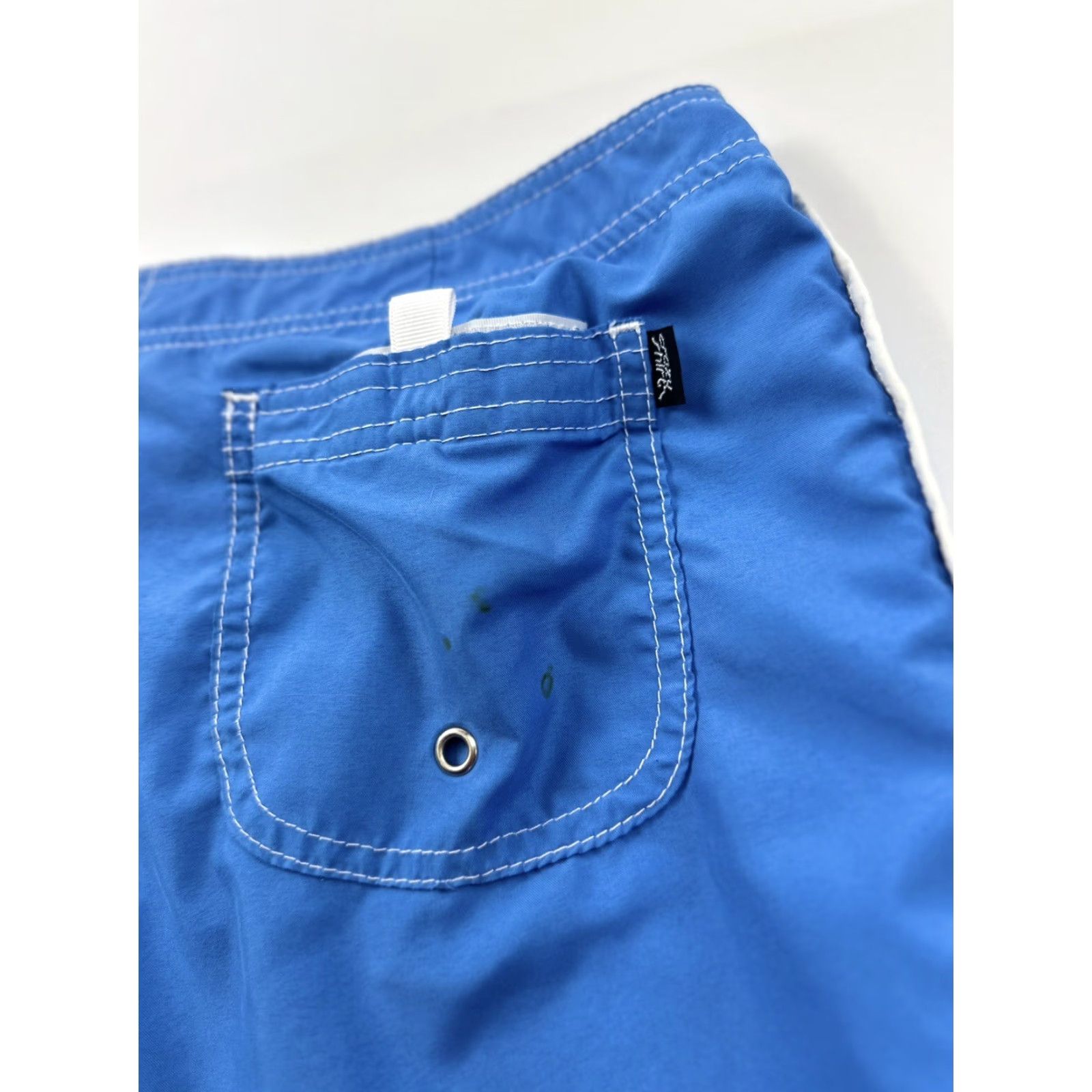 Vintage VINTAGE Crazy Shirt Boardshorts T-Shirt Juniors 7 Women Blue 90s Hawaiian Shirt Girls Size M / US 6-8 / IT 42-44 - 6 Thumbnail
