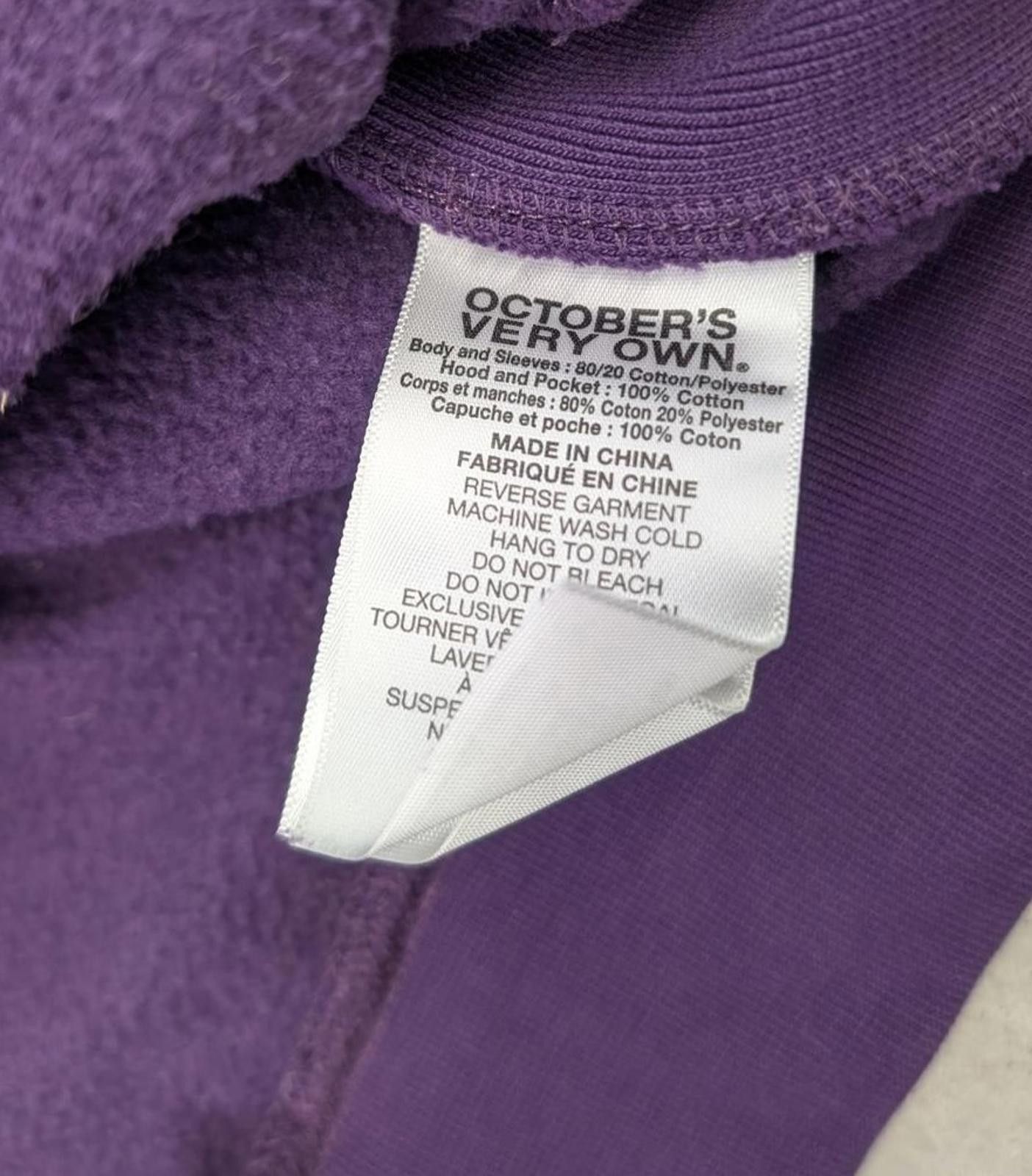 October's Very Own OVO October's Very Own Familia Purple Corduroy hoodie Size US M / EU 48-50 / 2 - 5 Thumbnail