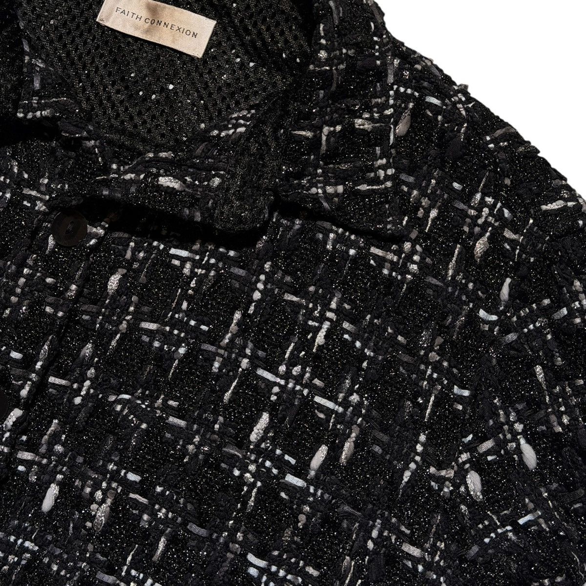 Faith Connexion tweed flannel overshirt Size US L / EU 52-54 / 3 - 2 Thumbnail