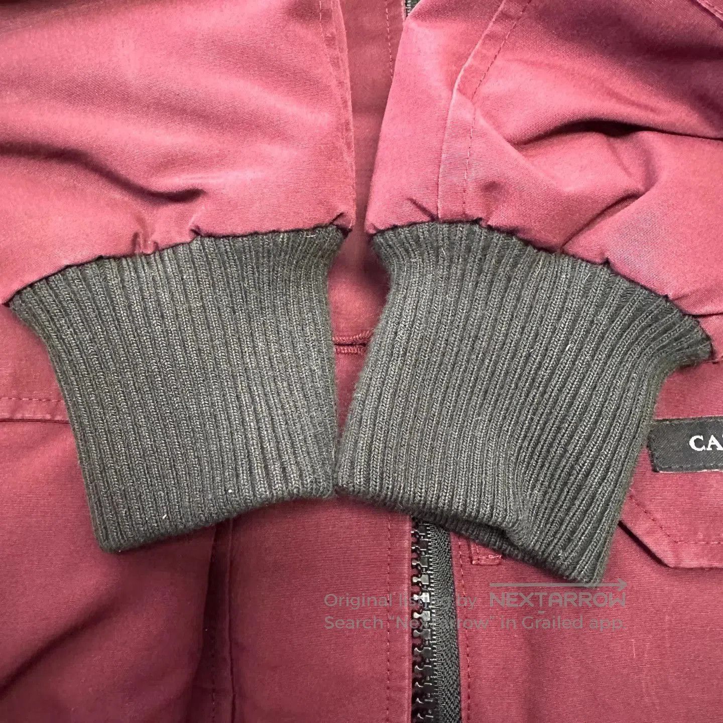 Canada Goose Red Heavy Winter Coat with Hood Size S. Size US S / EU 44-46 / 1 - 9 Thumbnail