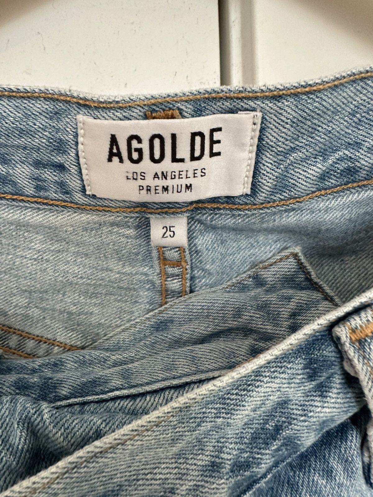Agolde × Aritzia × Citizens Of Humanity Agolde Criss-Cross Jeans (25) Size 25" / US 0 / IT 36 - 3 Thumbnail