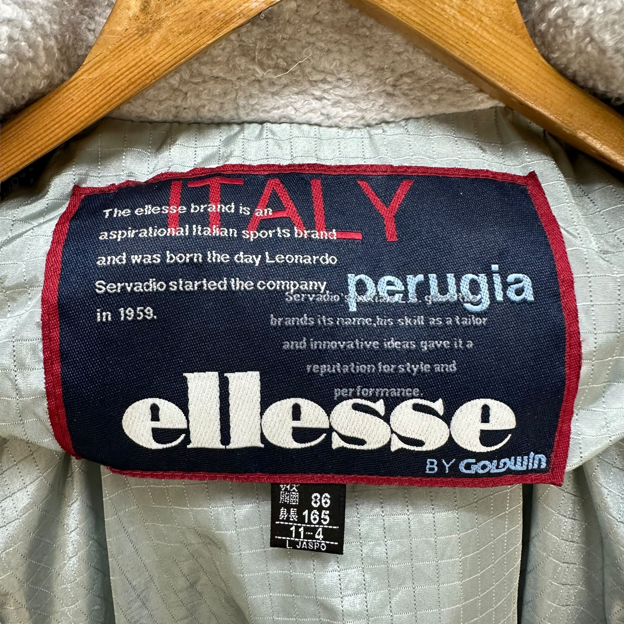 Ellesse × Goldwin Vintage Ellesse Allover print Logo Ski Jacket #A30-0683 Size US L / EU 52-54 / 3 - 10 Thumbnail