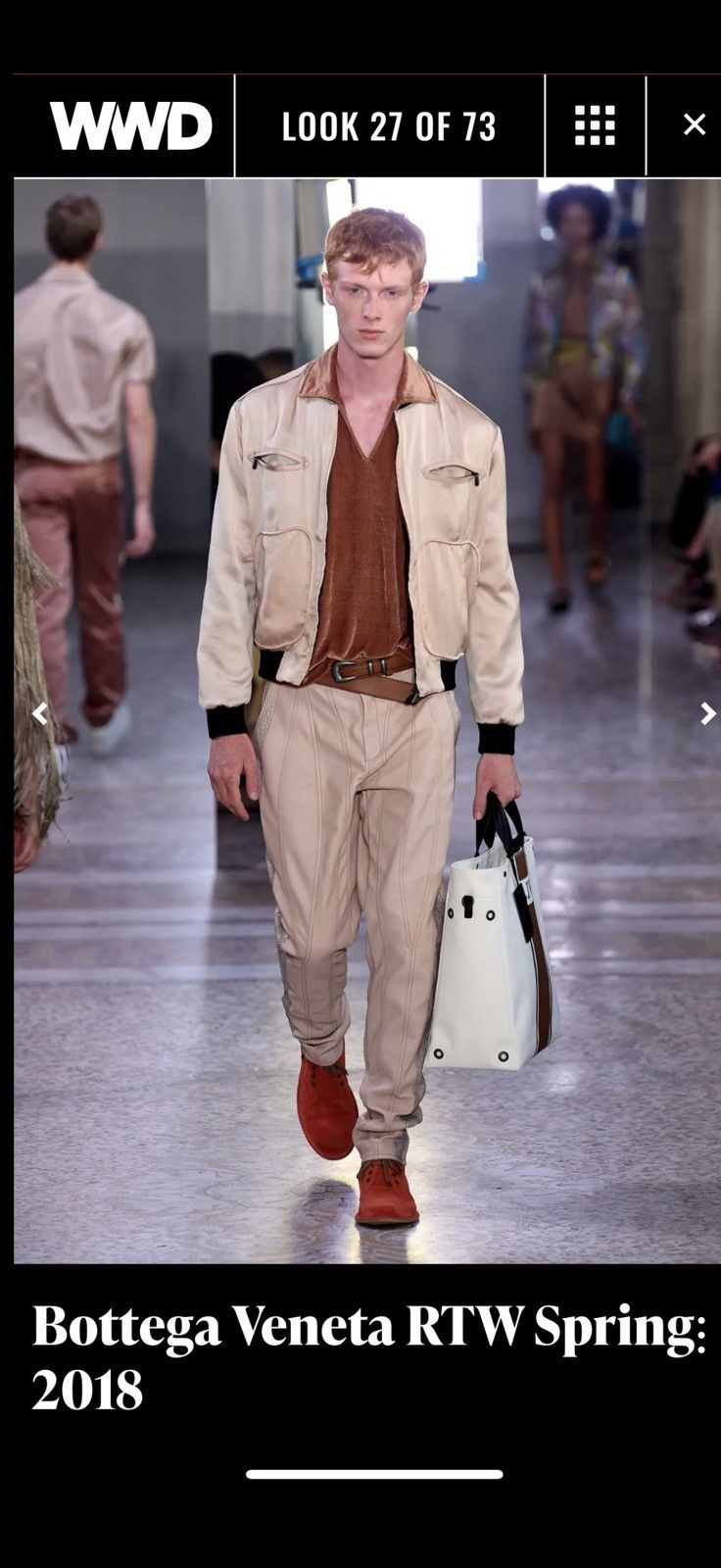 Bottega Veneta Lambskin/Ayer’s Snakeskin Salmon Leather Pant
