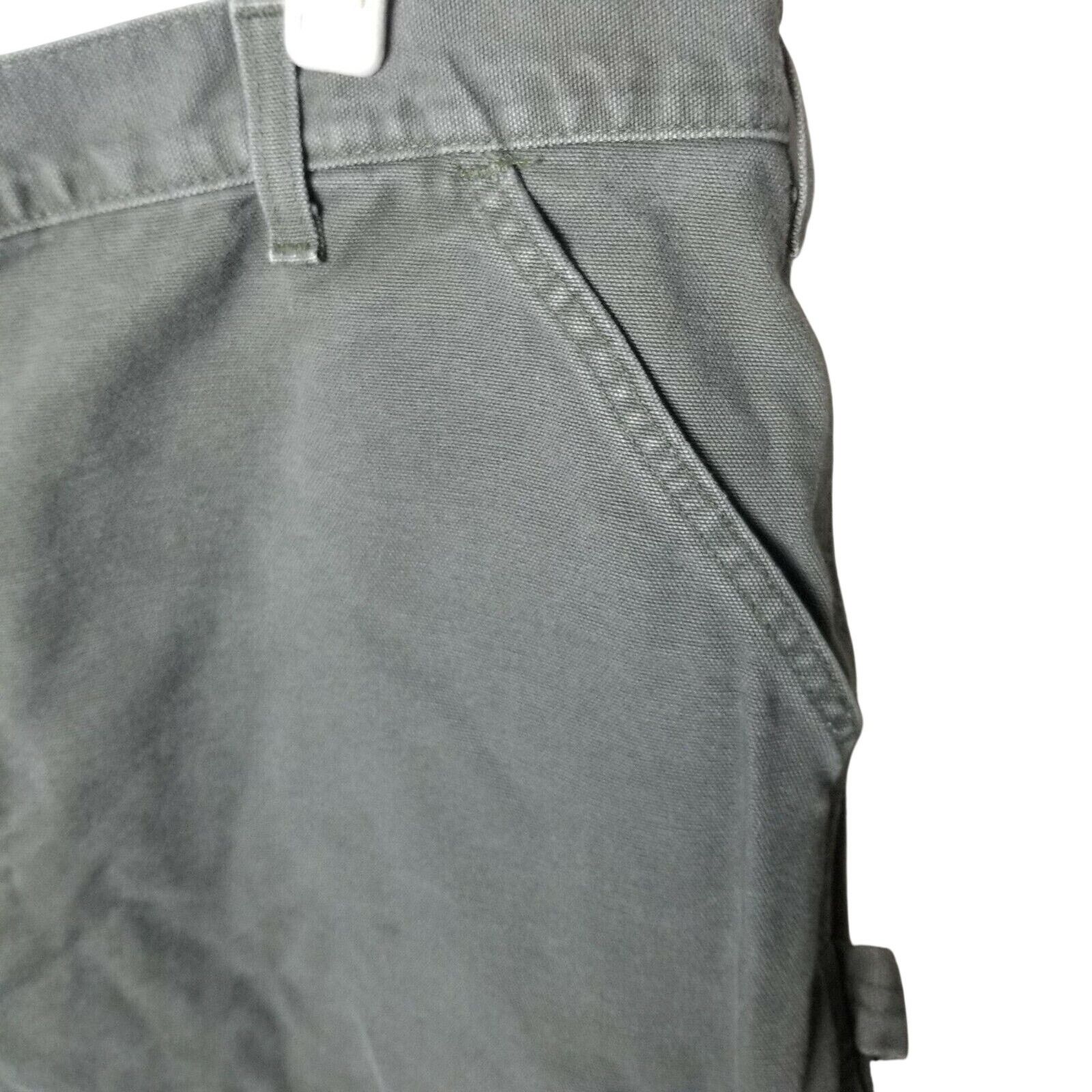 Carhartt Carhartt Mens Carpenter Shorts Workwear Utility Canvas Sz 42 Size US 42 / EU 58 - 2 Thumbnail