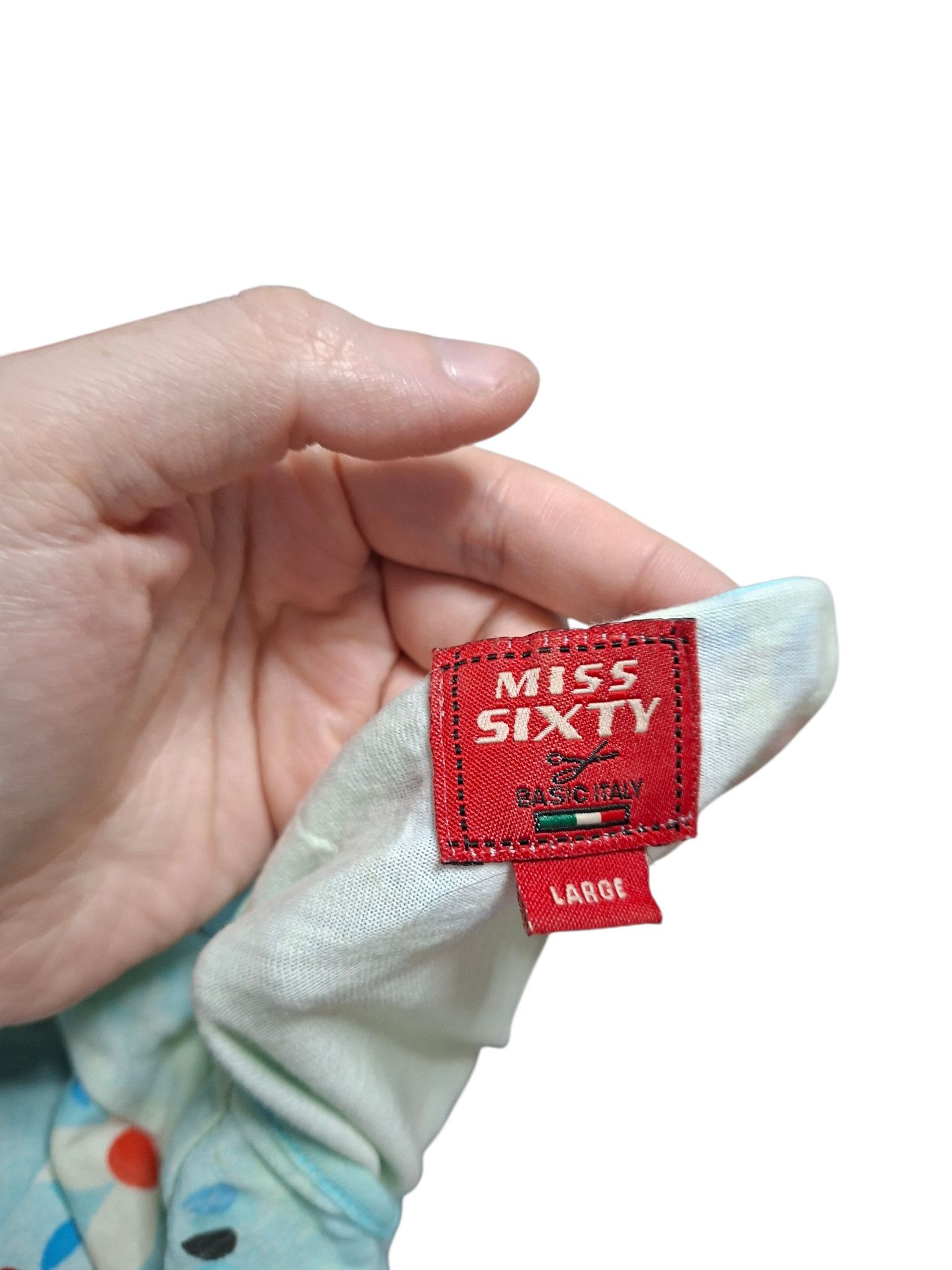 Miss Sixty MISS SIXTY VINTAGE AVANT GARDE LADY`S TEE Size L / US 10 / IT 46 - 4 Thumbnail