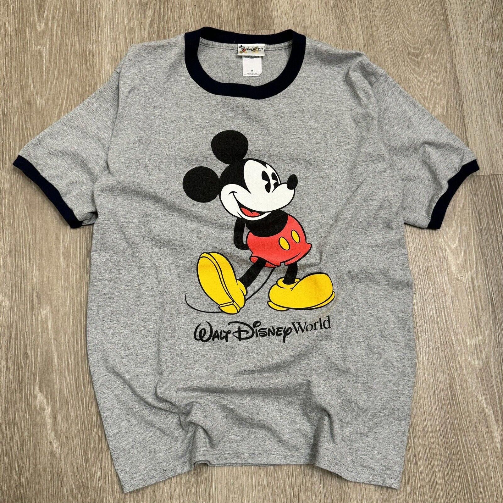 Vintage Vintage 90s Mickey Mouse Ringer T Shirt Grailed