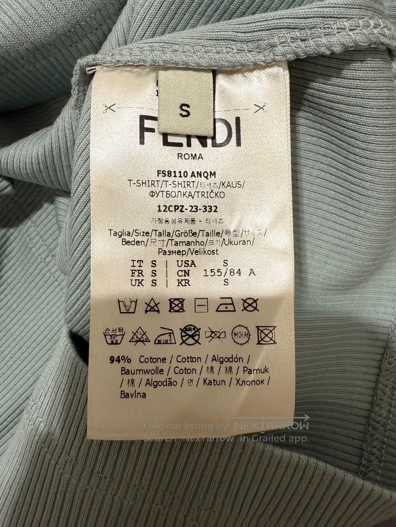 Fendi Fendi Knit Logo Top Size S / US 4 / IT 40 - 9 Thumbnail