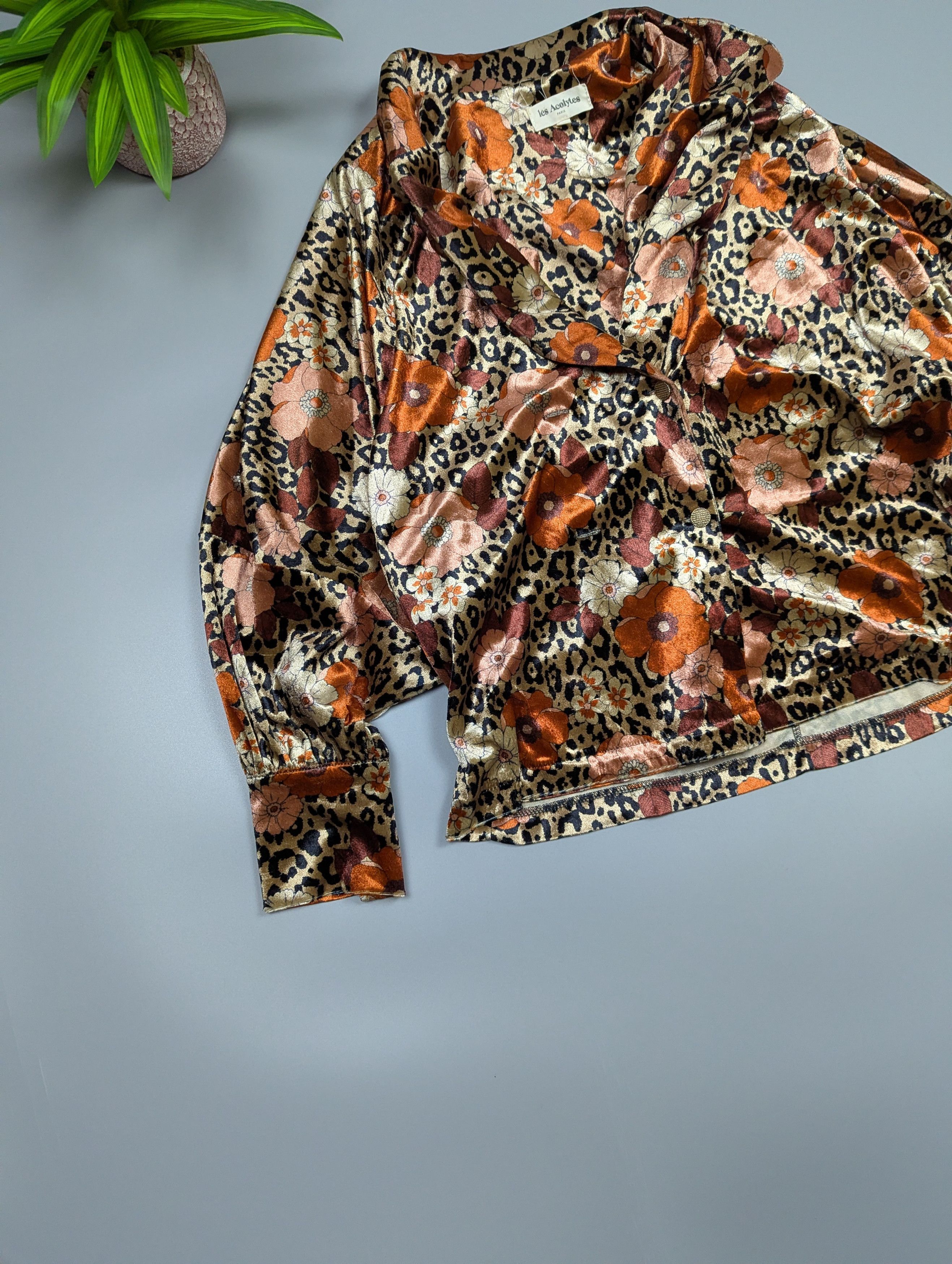 Japanese Brand LesAcolytes Paris Veste Tokyo S Vintage Kimono Top Japan Size S / US 4 / IT 40 - 3 Thumbnail